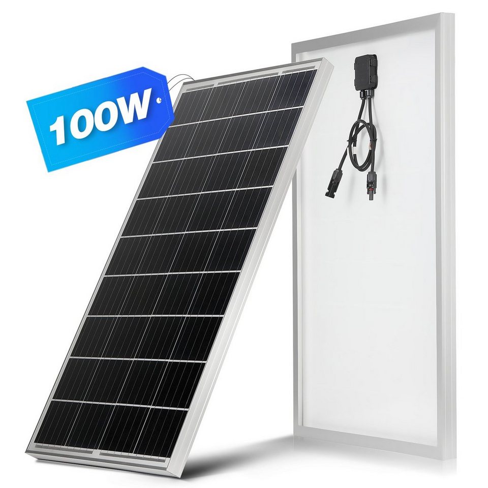 oyajia Solaranlage 100W/150W 18V Solarmodul Monokristallin