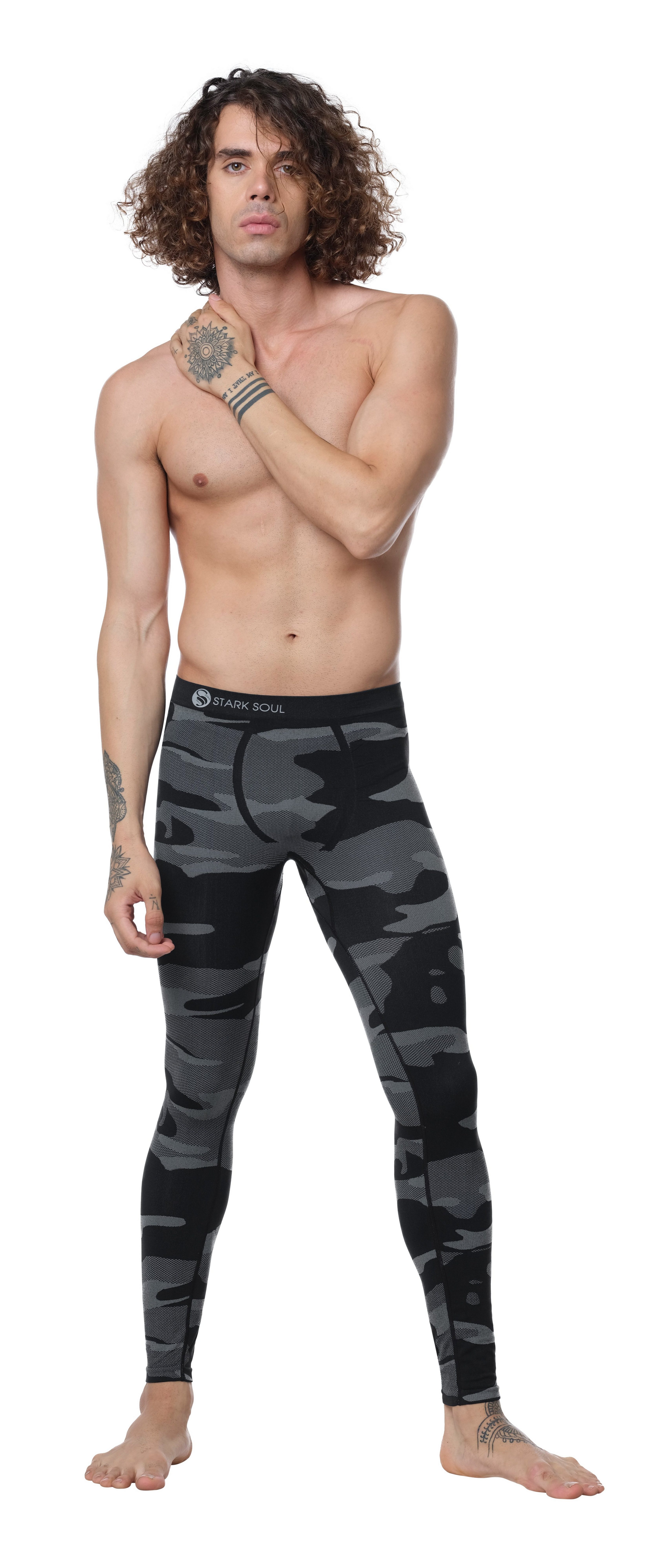 Stark Soul® Funktionshose - Camouflage, Seamless, Thermo-Funktionsunterwäsc günstig online kaufen