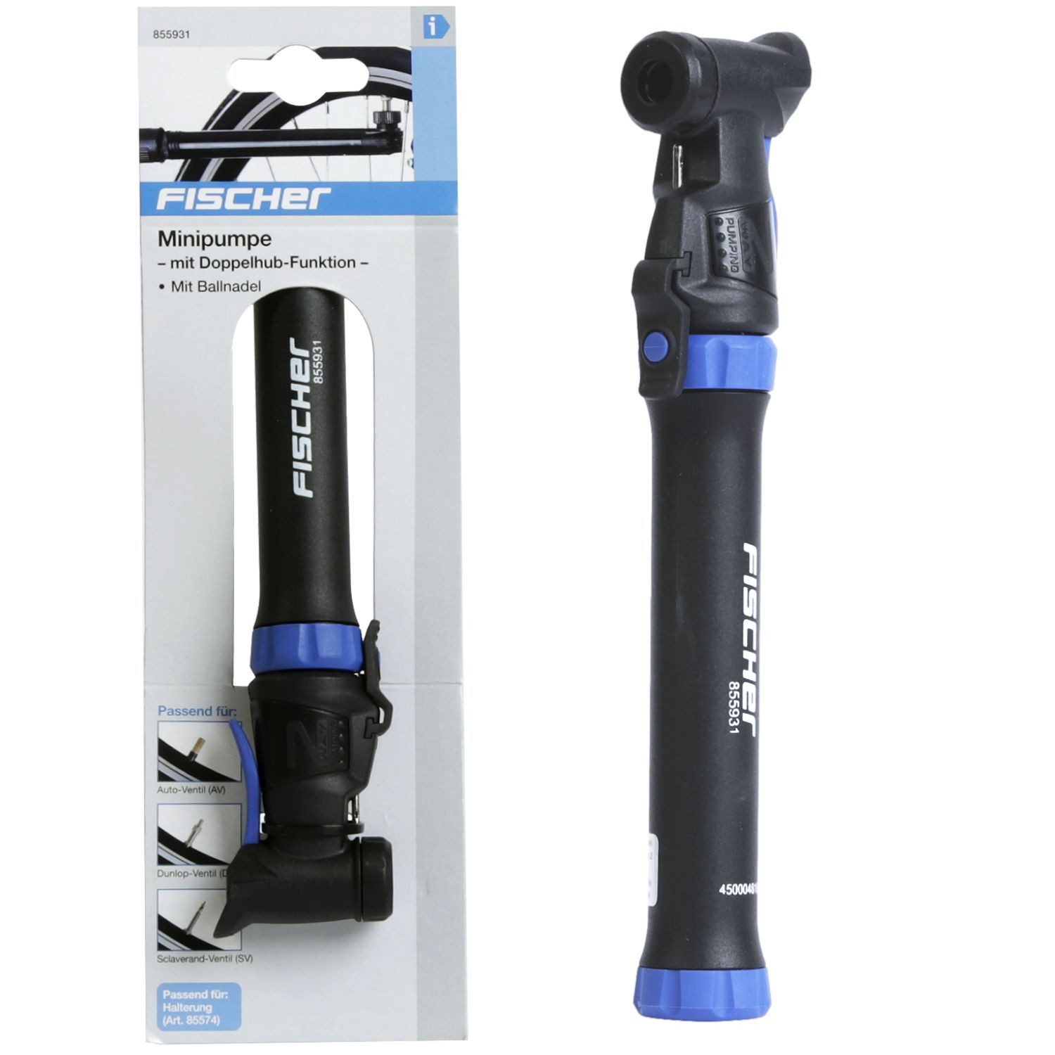 Fahrradpumpe Mini Fahrrad-Pumpe Luftpumpe Minipumpe