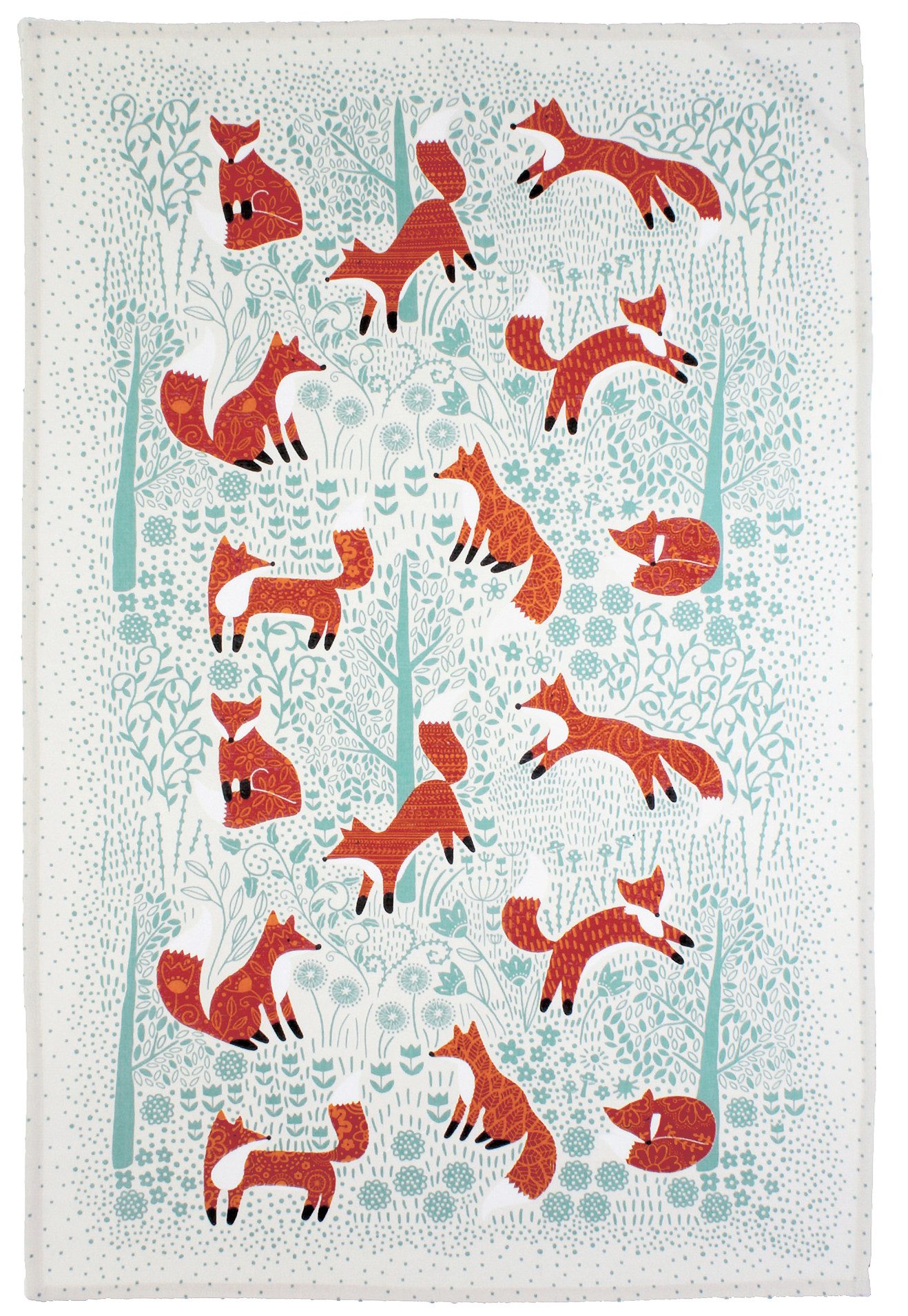 Ulster Weavers Geschirrtuch Foraging Fox, (Set, günstig online kaufen