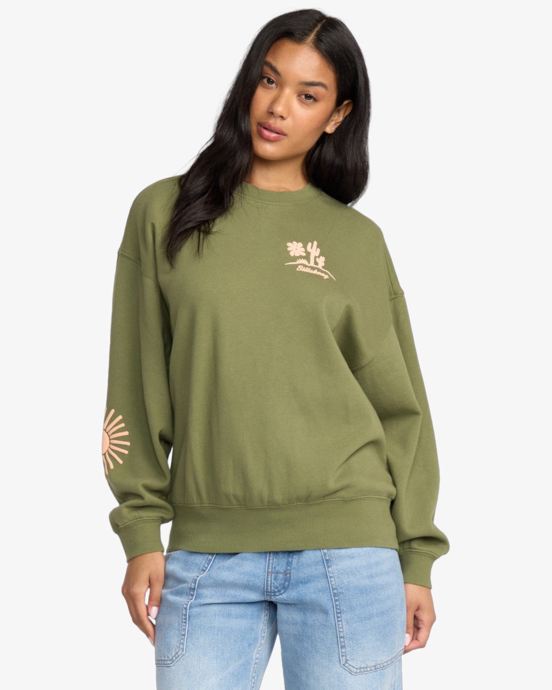 Billabong Sweatshirt SUN WAVE LIVIN KENDAL CREW FLC (1-tlg) günstig online kaufen