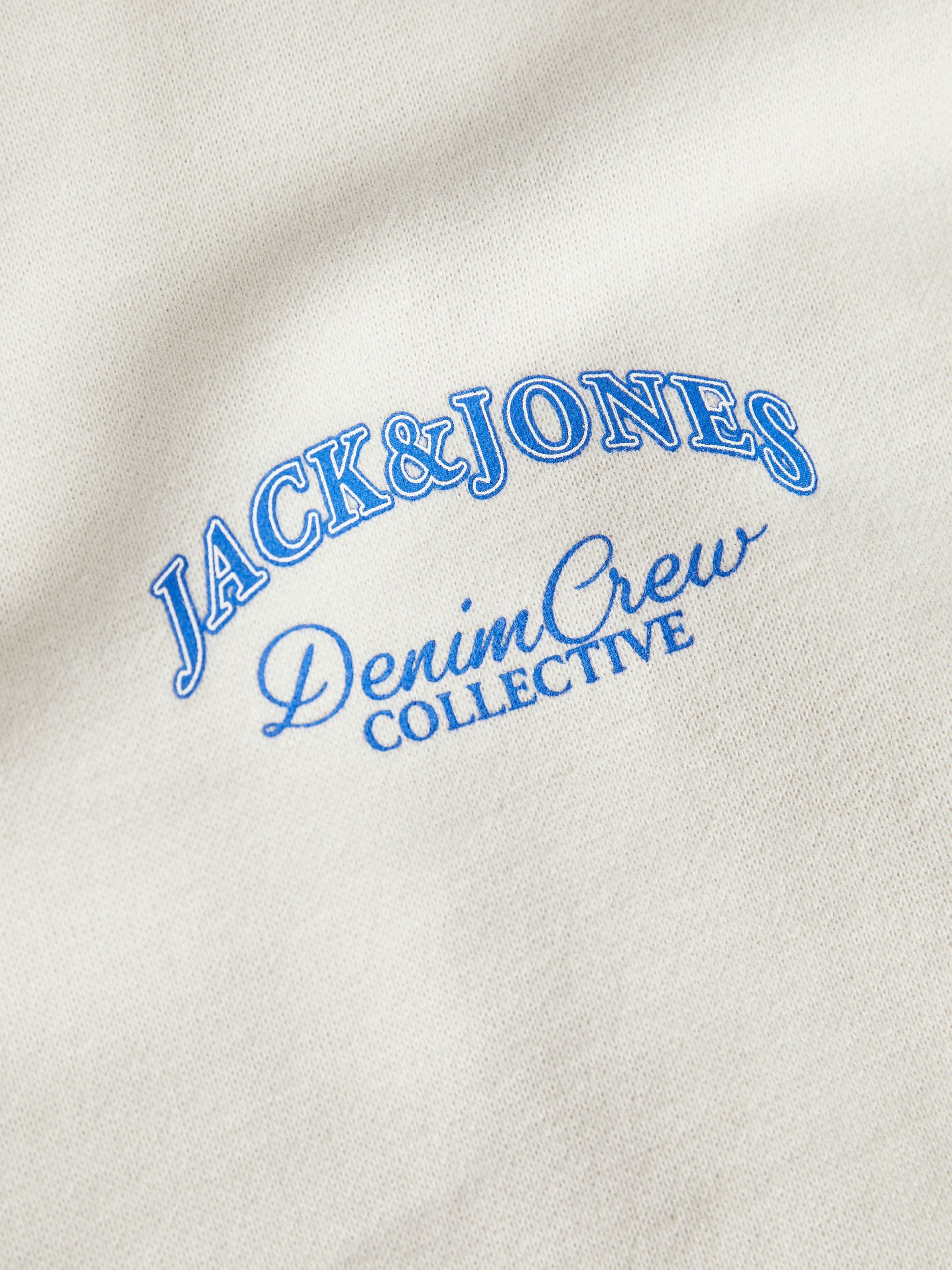 Jack & Jones Junior Sweatshirt JJEBRANDES BACKP RELAXED SWEAT H SN JNR