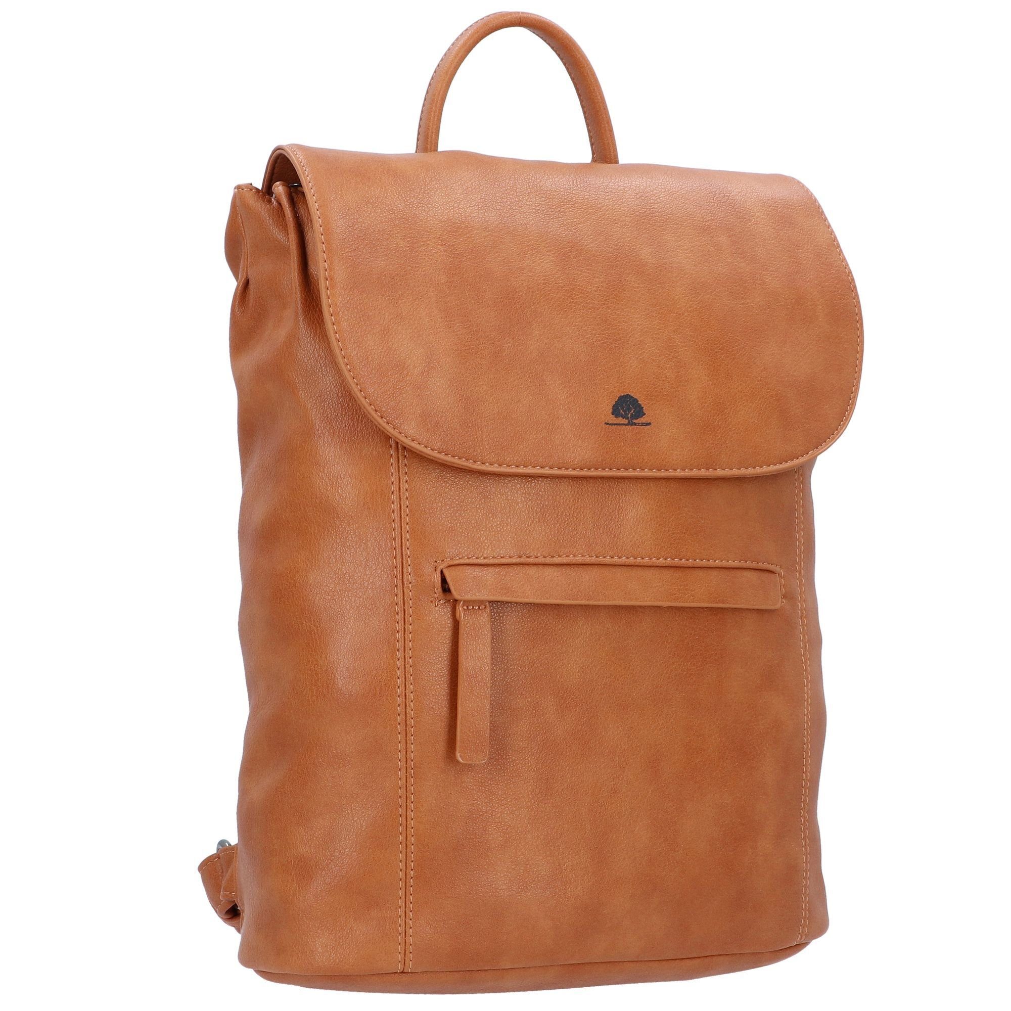 tan Greenburry Rucksack Kunstleder Dasch, Mad'l