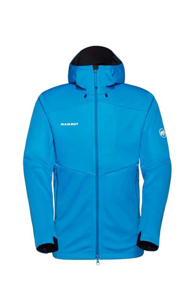 Softshelljacke Ultimate VII SO Hooded (winddicht) glacier blau Herren