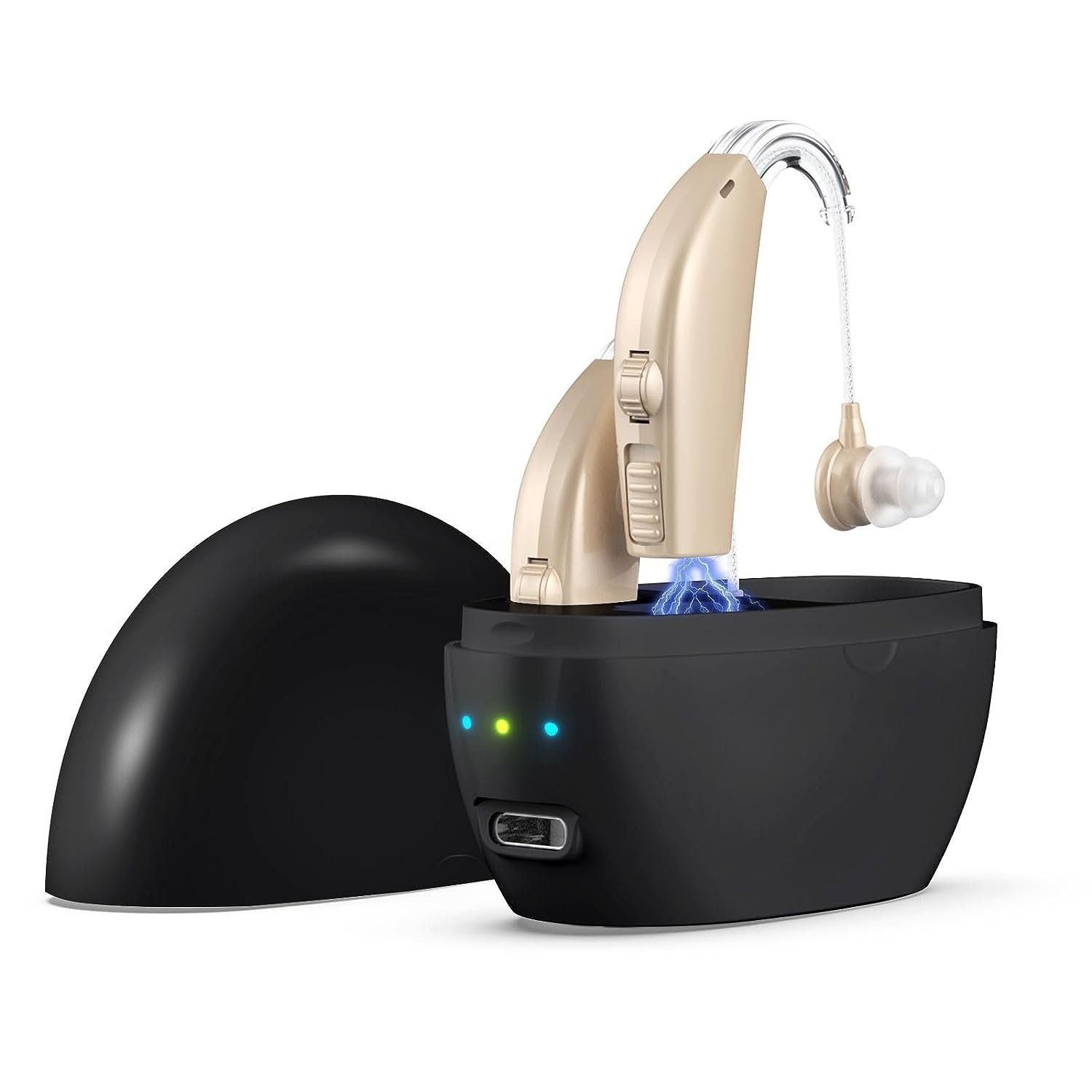 AUKUU Hörverstärker Hörverstärker Hörverstärker für Senioren, Soundverstärker, Hörh, (für Menschen mit Hörbeeinträchtigungen)