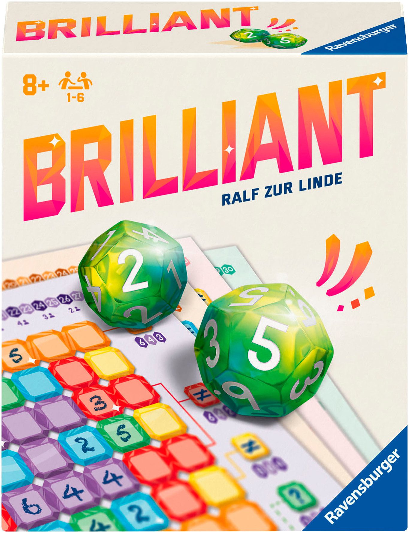 Ravensburger Spiel Brilliant, Gesellschaftsspiel, Made in Europe