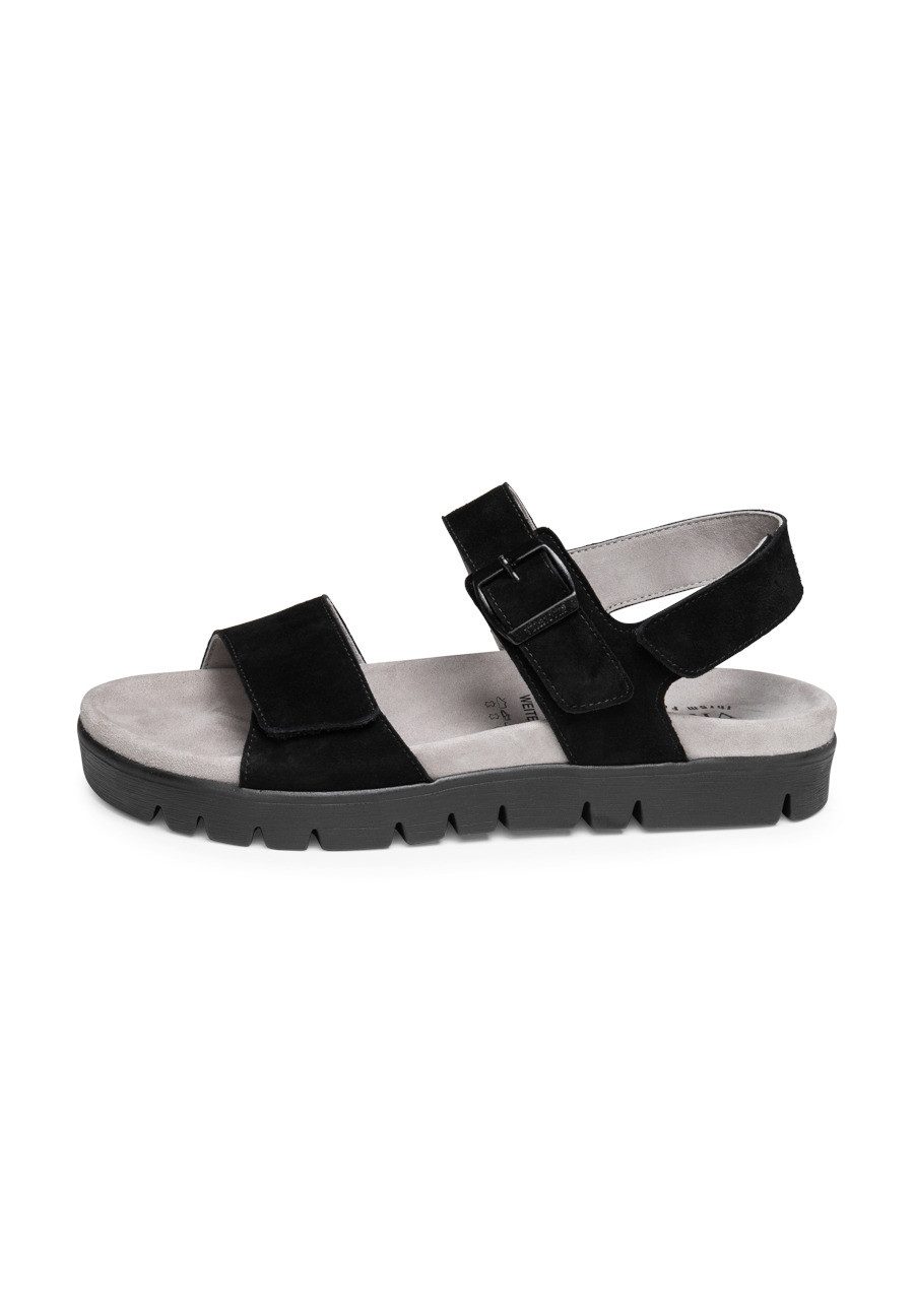 vitaform Damenschuhe Sandale Samtziege Sandale günstig online kaufen