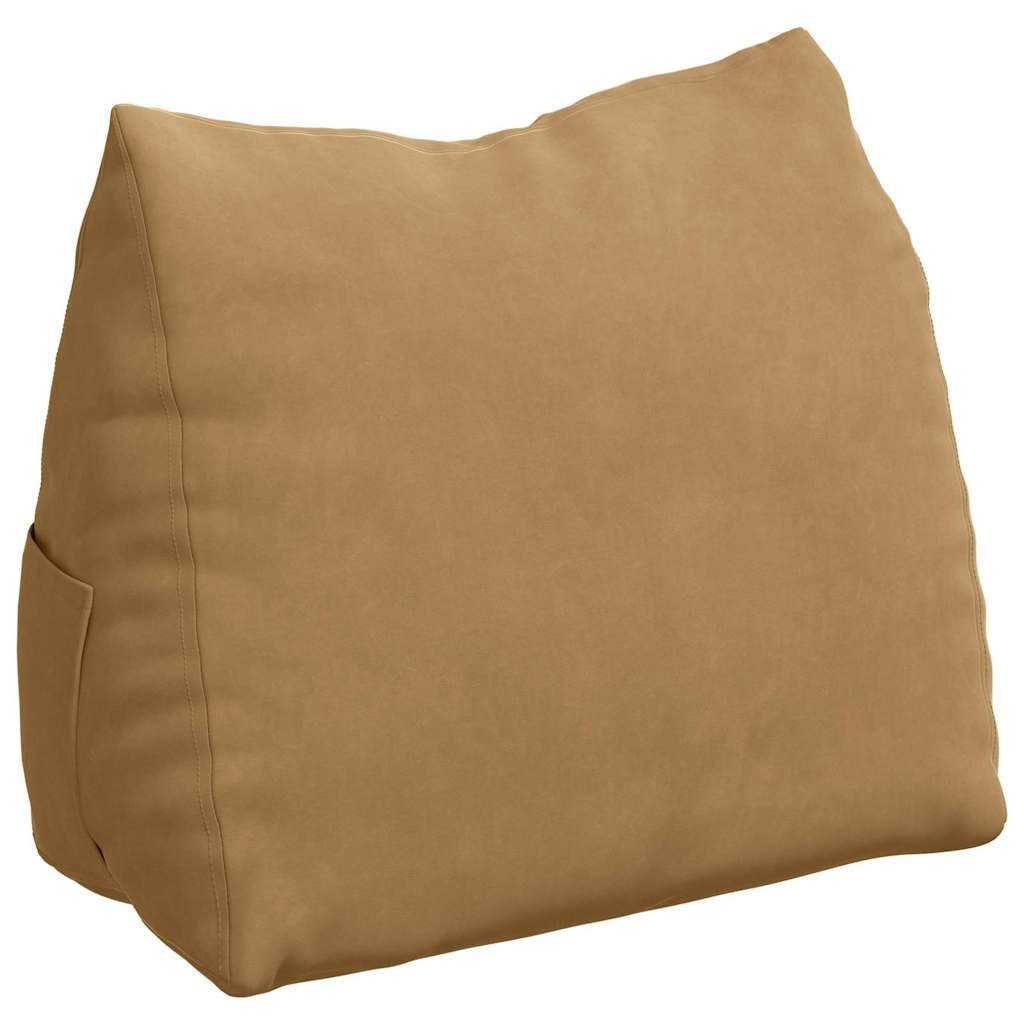 vidaXL Rückenkissen Rückenkissen Braun 60 x 20 x 50 cm Cordstoff, 1-tlg.