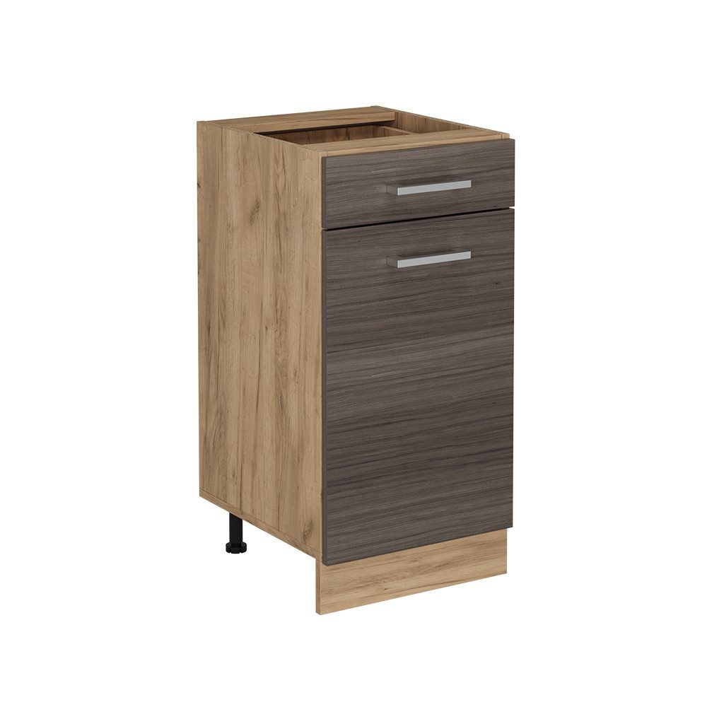 Vicco Unterschrank R-Line, Edelgrau/Goldkraft Eiche, 40 günstig online kaufen