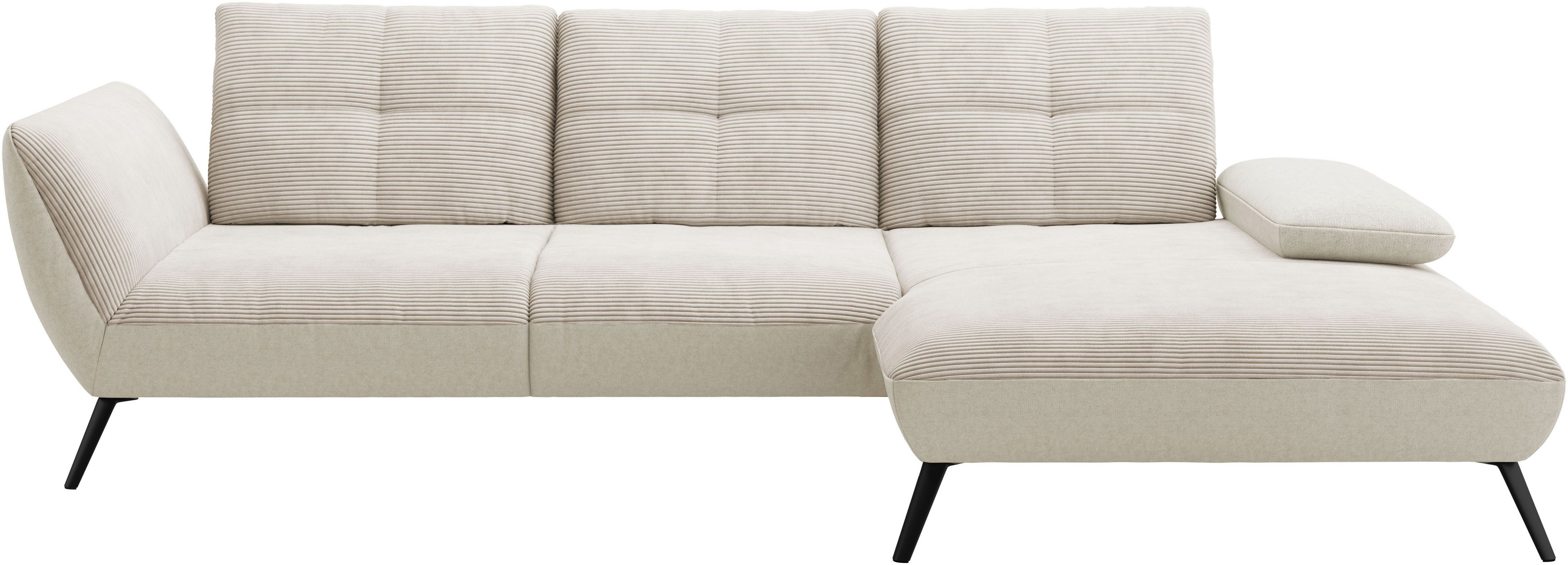 OTTO home Ecksofa Mikado L-Form, inkl. Sitztiefenverstellung und Armteilverstellung