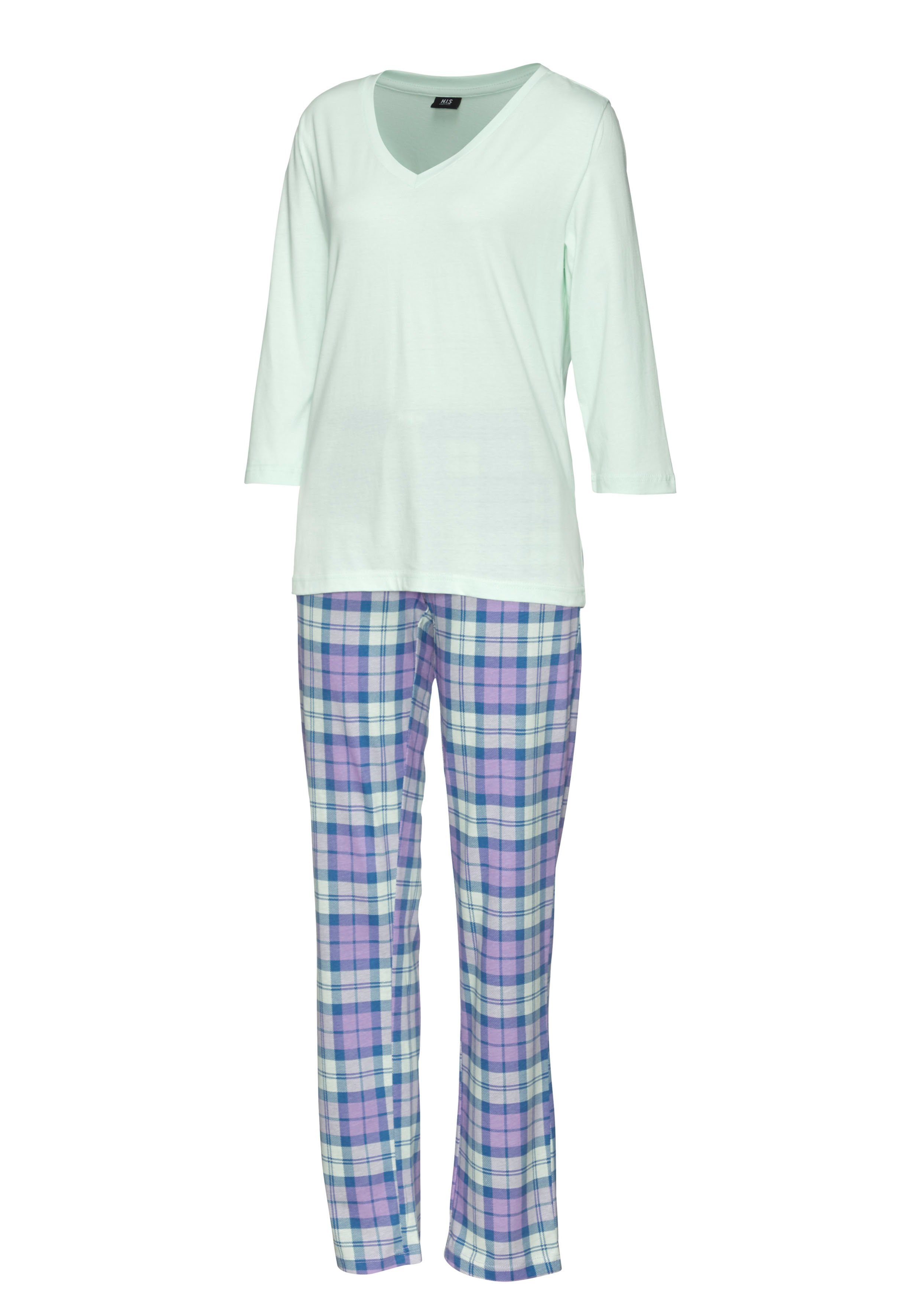 H.I.S Pyjama (Packung, 4 tlg., 2 Stück)