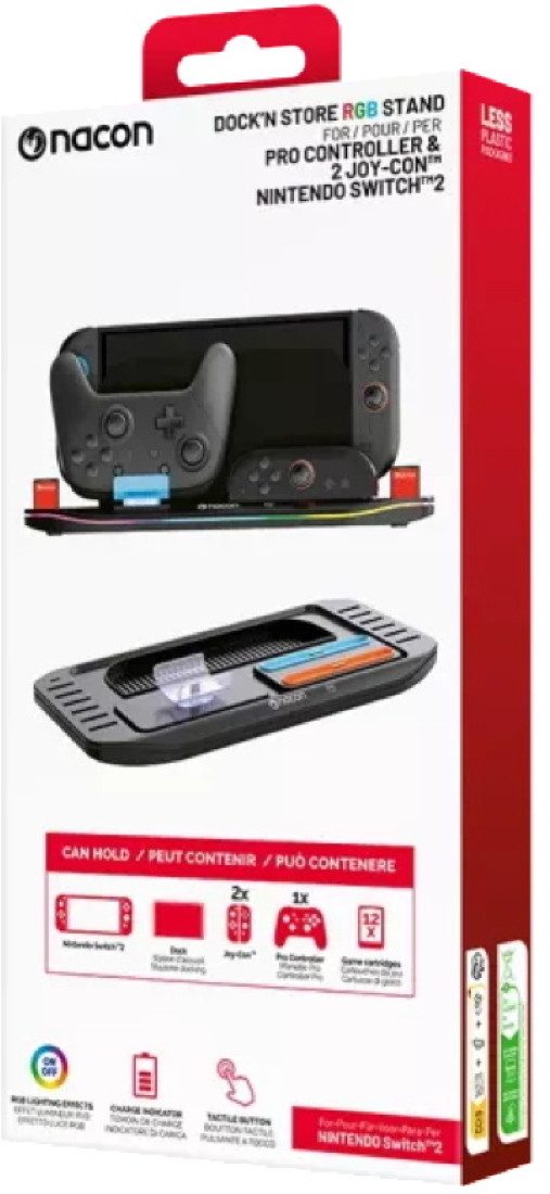 nacon Ladegerät für Nintendo Switch 2 Charging Station XL NA029093 Zubehör Nintendo