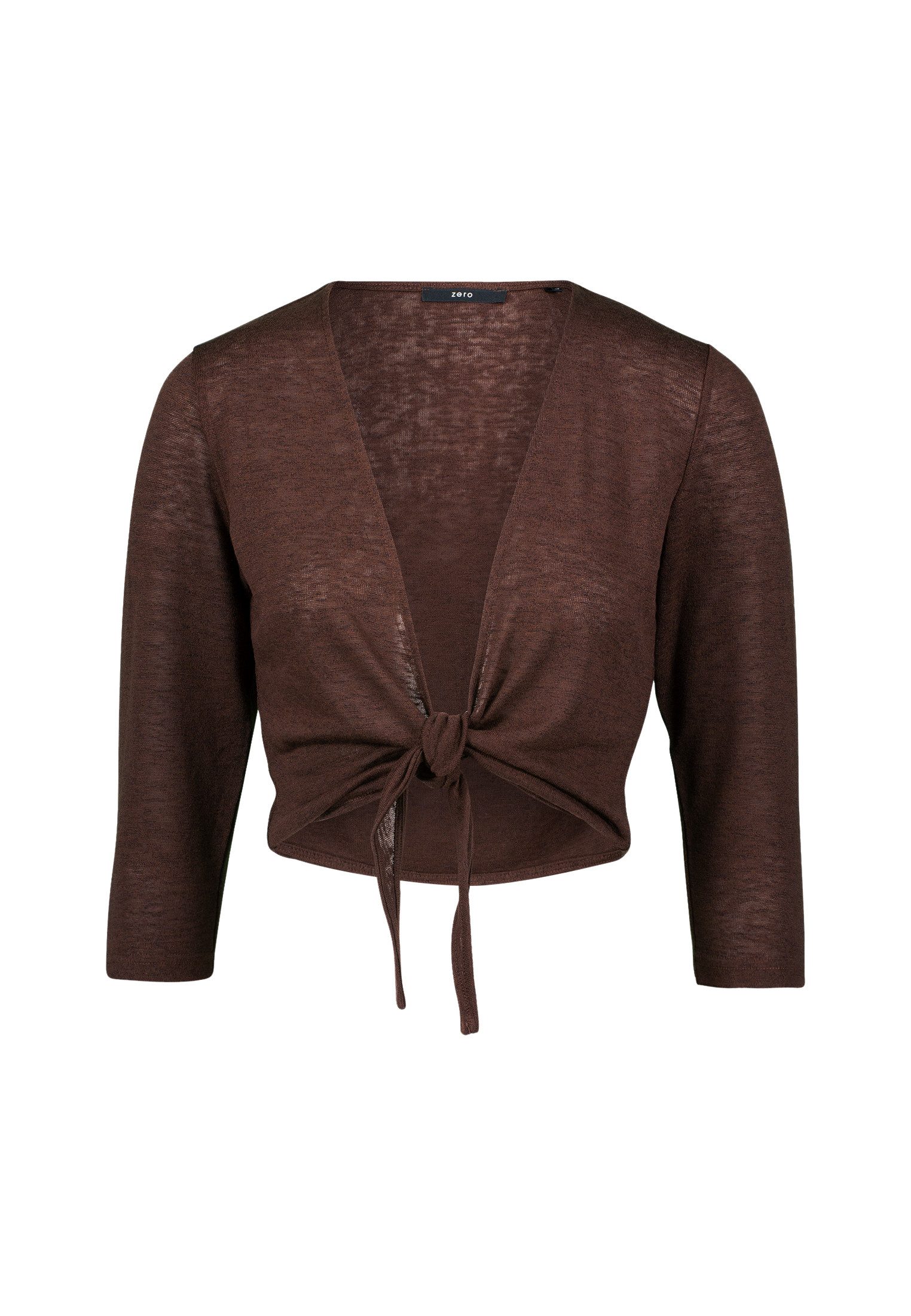 Zero Sweatshirt zero Strickjacke zum Binden günstig online kaufen