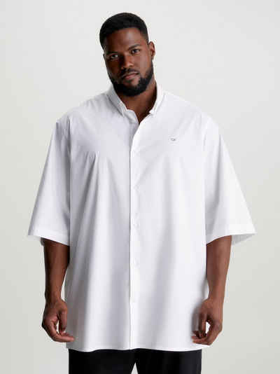 Calvin Klein Big&Tall Kurzarmhemd BT-STRETCH POPLIN S/S SHIRT Große Größen