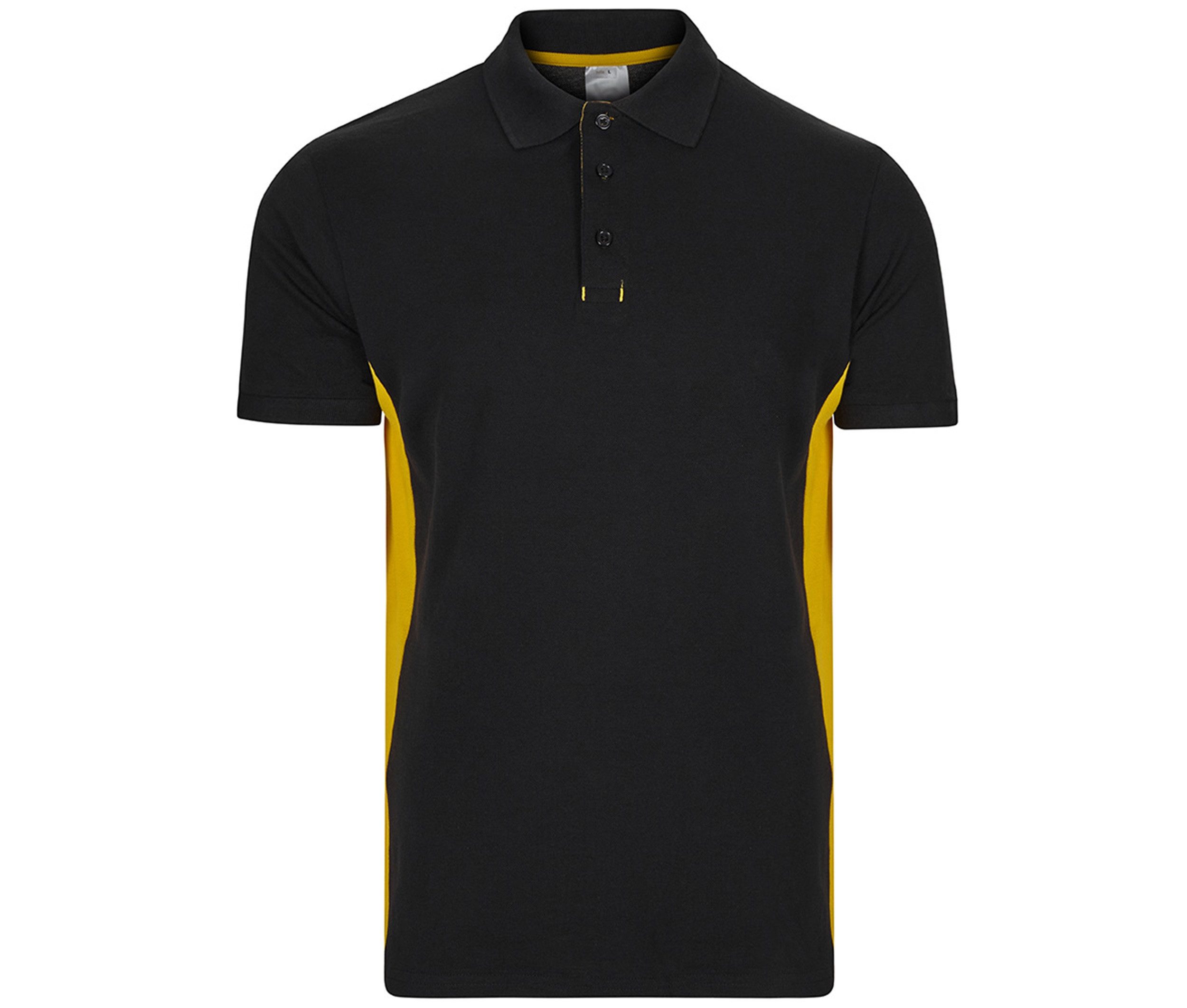 Velilla Poloshirt Kurzarm Shirt zweifarbig aus Piqué mit Kontrastdetails