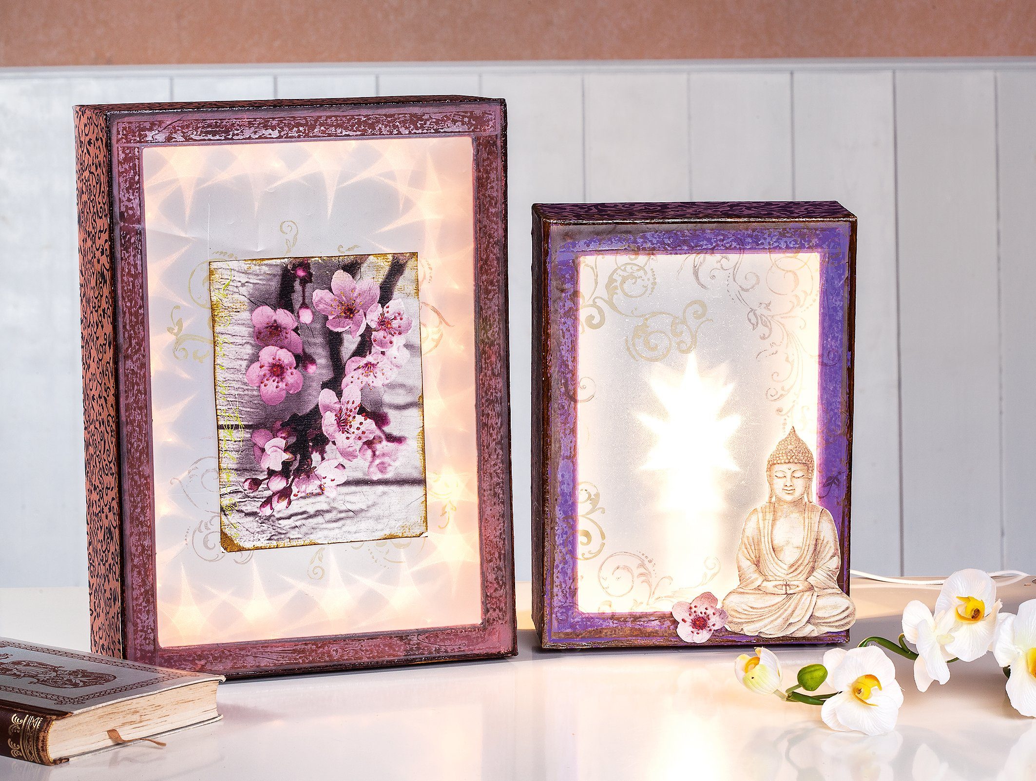 VBS Lampenschirm »Lampenfolie Magic Star«, 50 cm x 50 cm, Bild 9