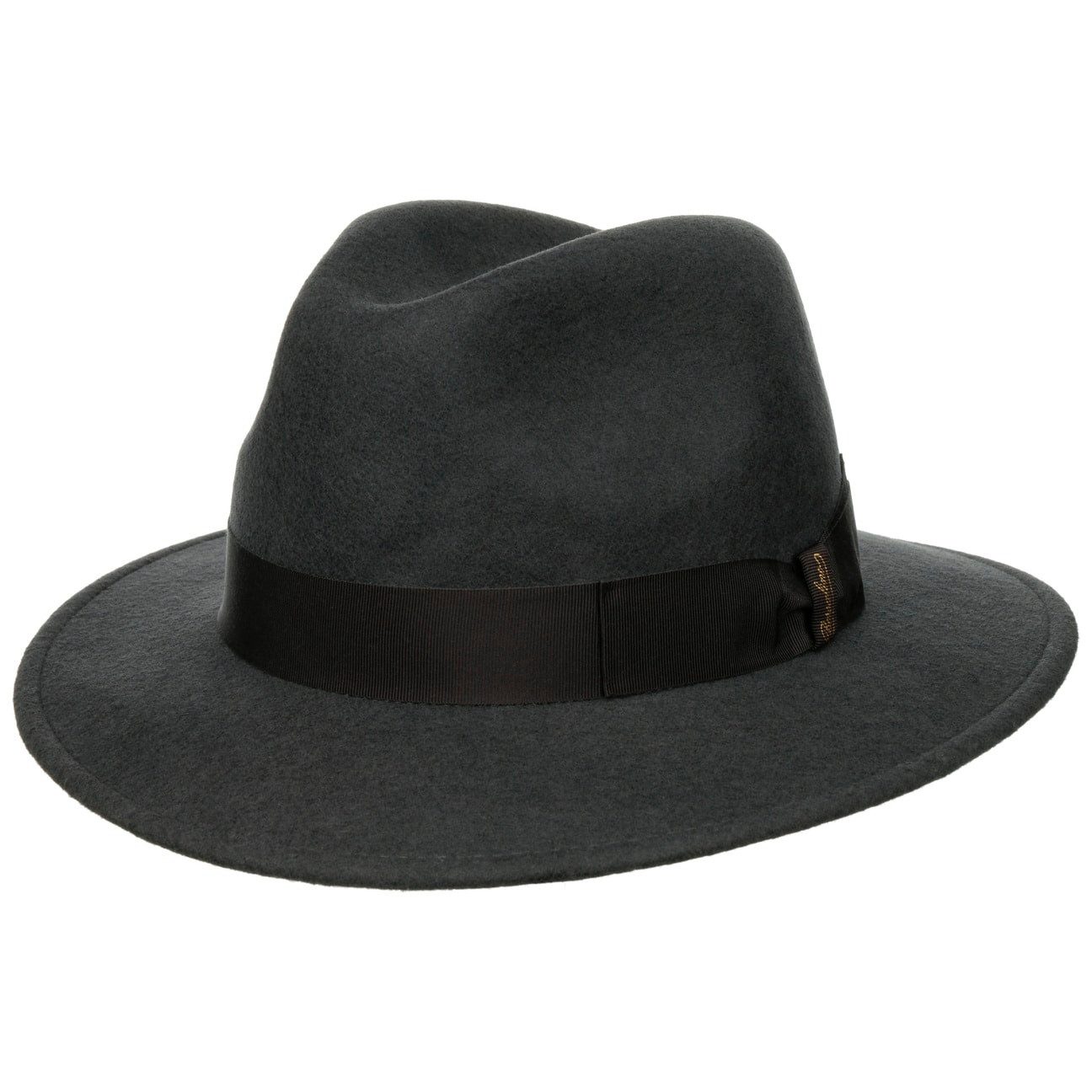 Borsalino Filzhut (1-St) Wollfilzhut mit Ripsband, Made in Italy