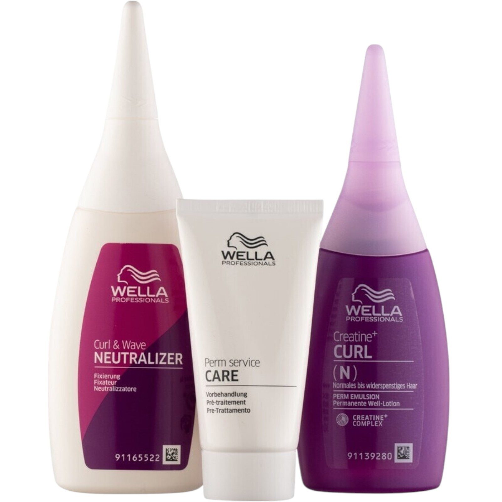 Wella Professionals Haarpflege-Set Wella Creatine+ Curl C/S Hair Kit, 3-tlg., 3-teilig