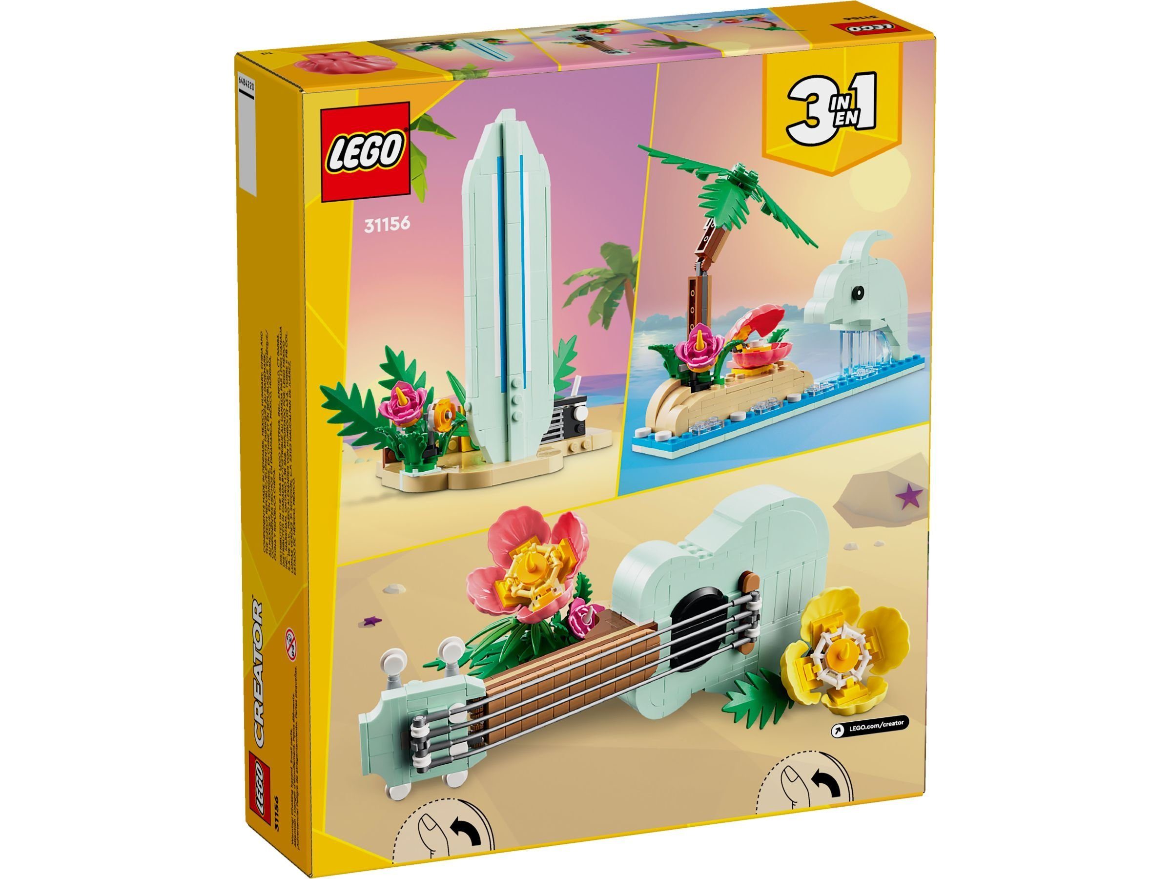 LEGO® LEGO® Creator 31156 Tropische Ukulele Konstruktionsspielsteine günstig online kaufen
