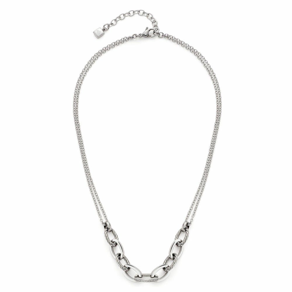 LEONARDO Edelstahlkette Mascha silberfar...