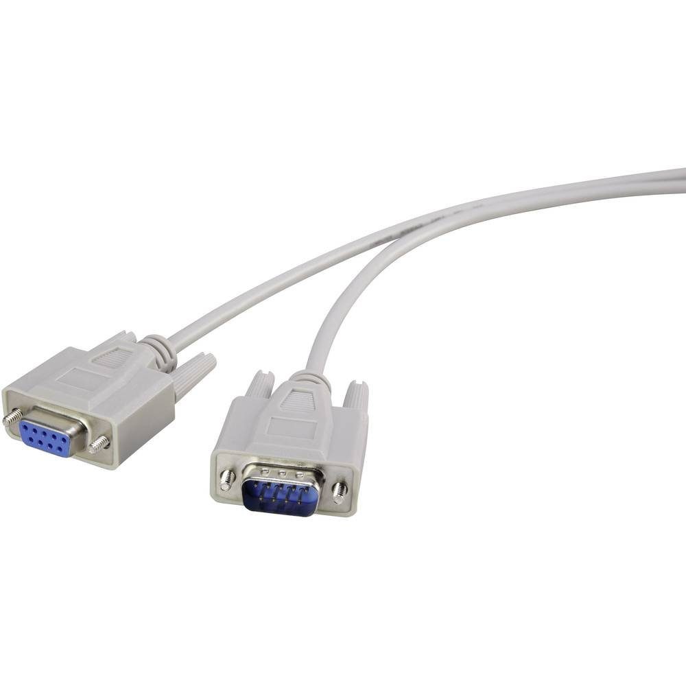 Serielles Verlängerungskabel D-Sub 9pol. 10 m Computer-Kabel