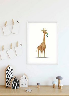 Komar Poster Cute Animal Giraffe, Tiere (1 St), Kinderzimmer, Schlafzimmer, Wohnzimmer