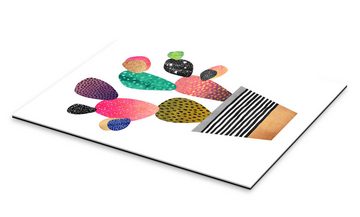 Posterlounge XXL-Wandbild Elisabeth Fredriksson, Happy Cactus, Wohnzimmer Skandinavisch Grafikdesign