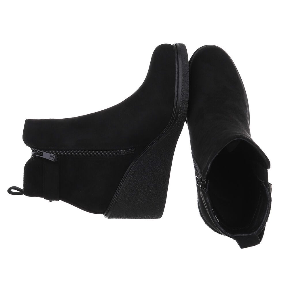 Ital-Design Damen Freizeit Keilstiefelette (88671986) Keilabsatz/Wedge günstig online kaufen