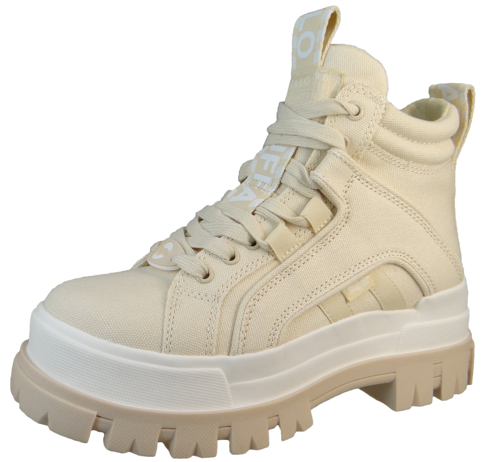 Buffalo 1622459 Aspha NC Mid Beige Sneaker