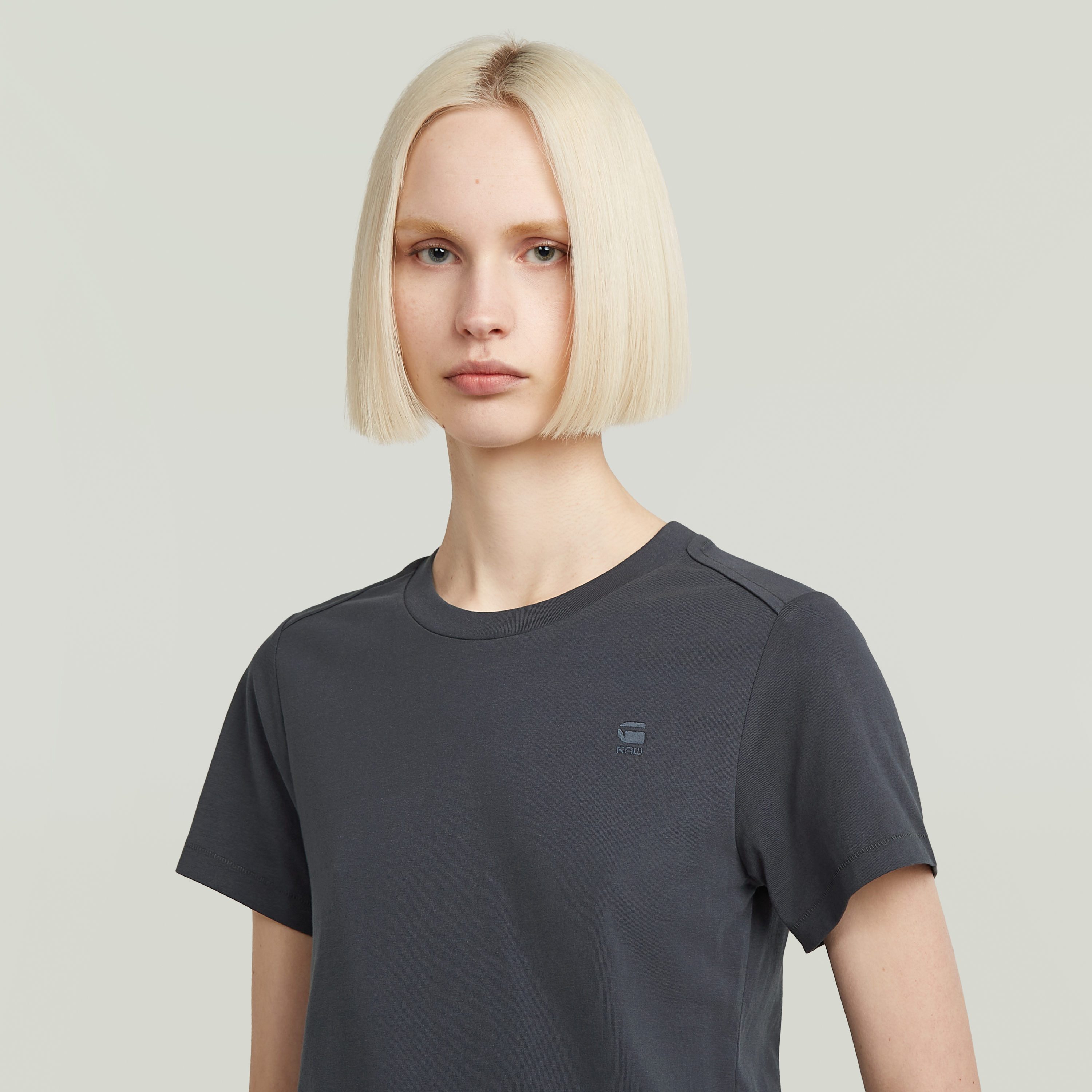 G-STAR T-Shirt Nifous mit kleiner Logo-Stickerei