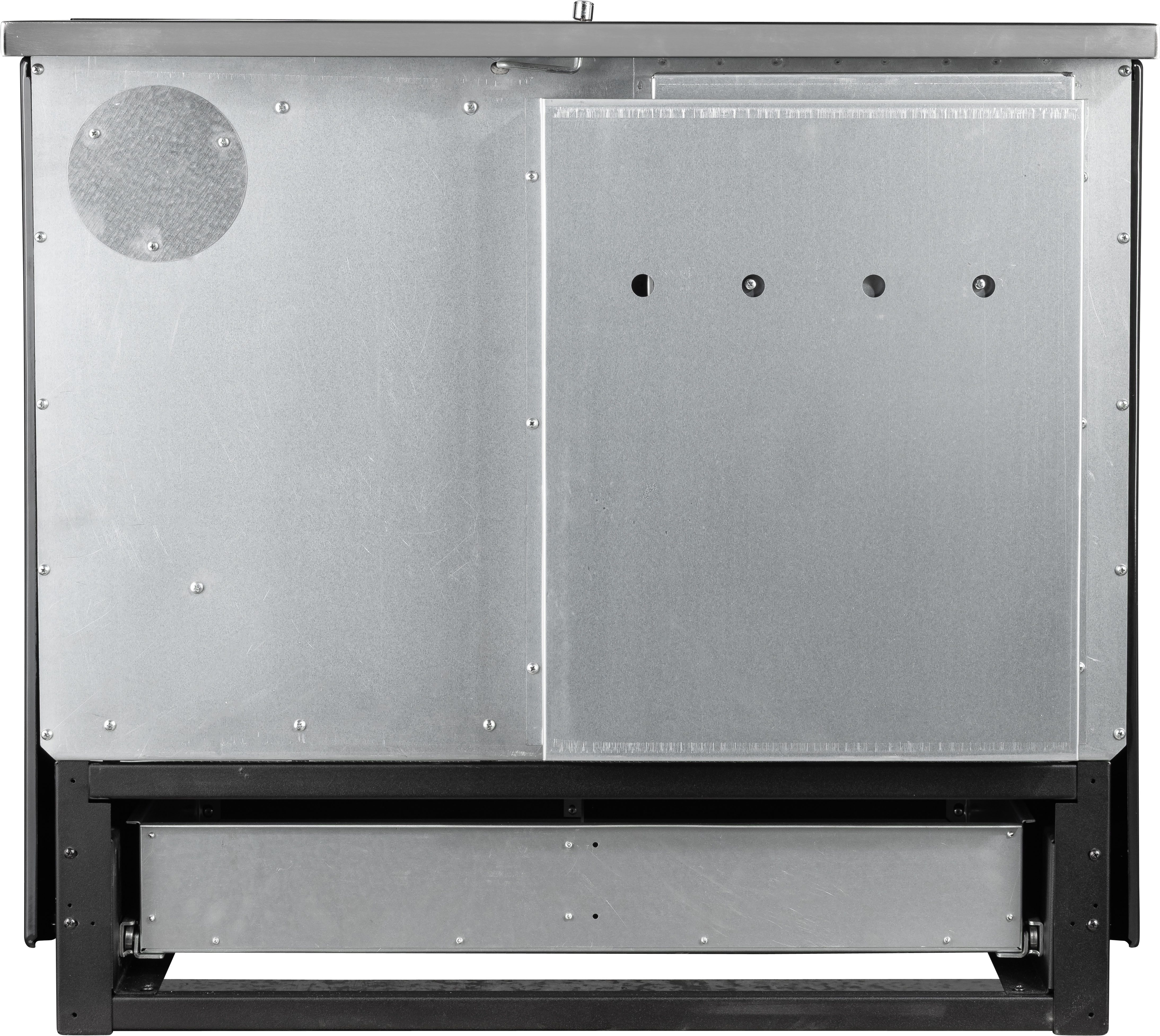 JUSTUS Festbrennstoffherd Rustico-90 2.0, 7,2 kW, Zeitbrand