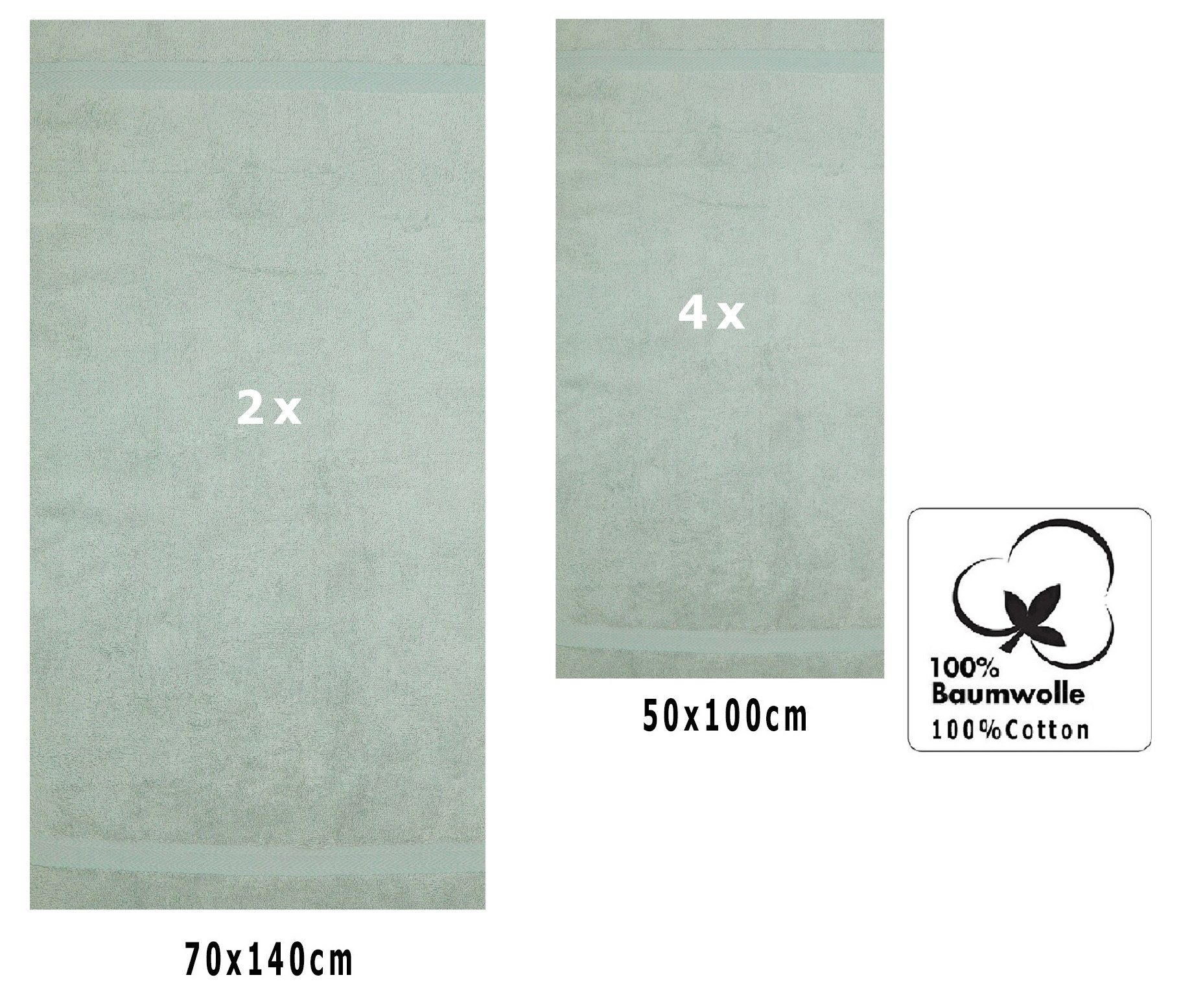 Betz Handtuch Set 6 er Handtücher-Set günstig online kaufen