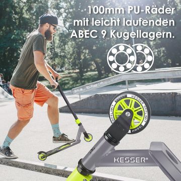 KESSER Stuntscooter, Scooter Funscooter Stuntscooter X-Limit 360° Lenkung