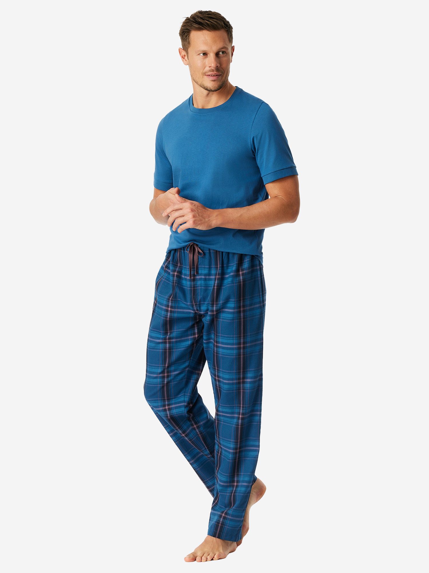 Schiesser Pyjamahose Mix Relax schlaf-hose pyjama schlafmode günstig online kaufen