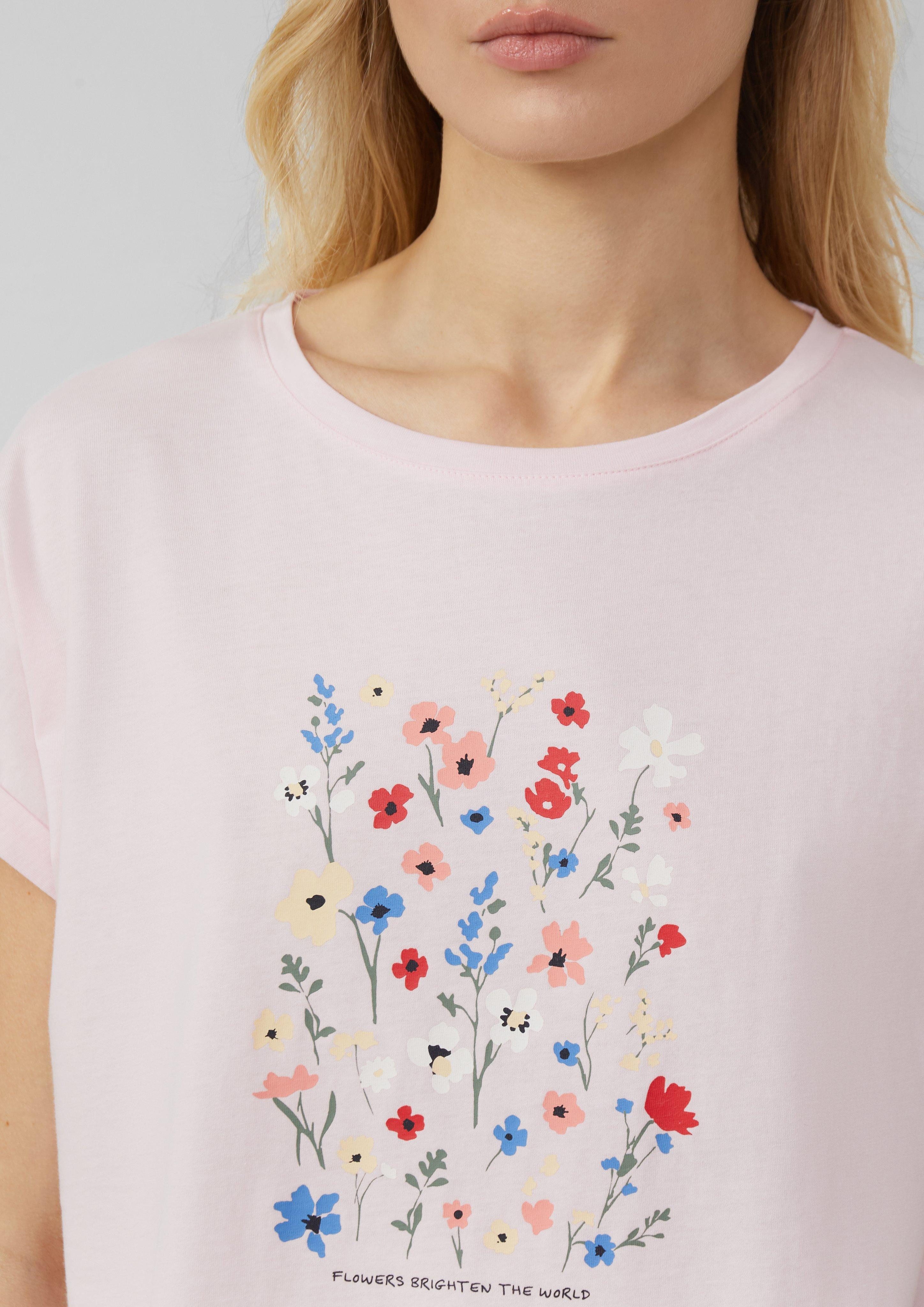 s.Oliver Shirttop T-Shirt mit Frontprint im günstig online kaufen