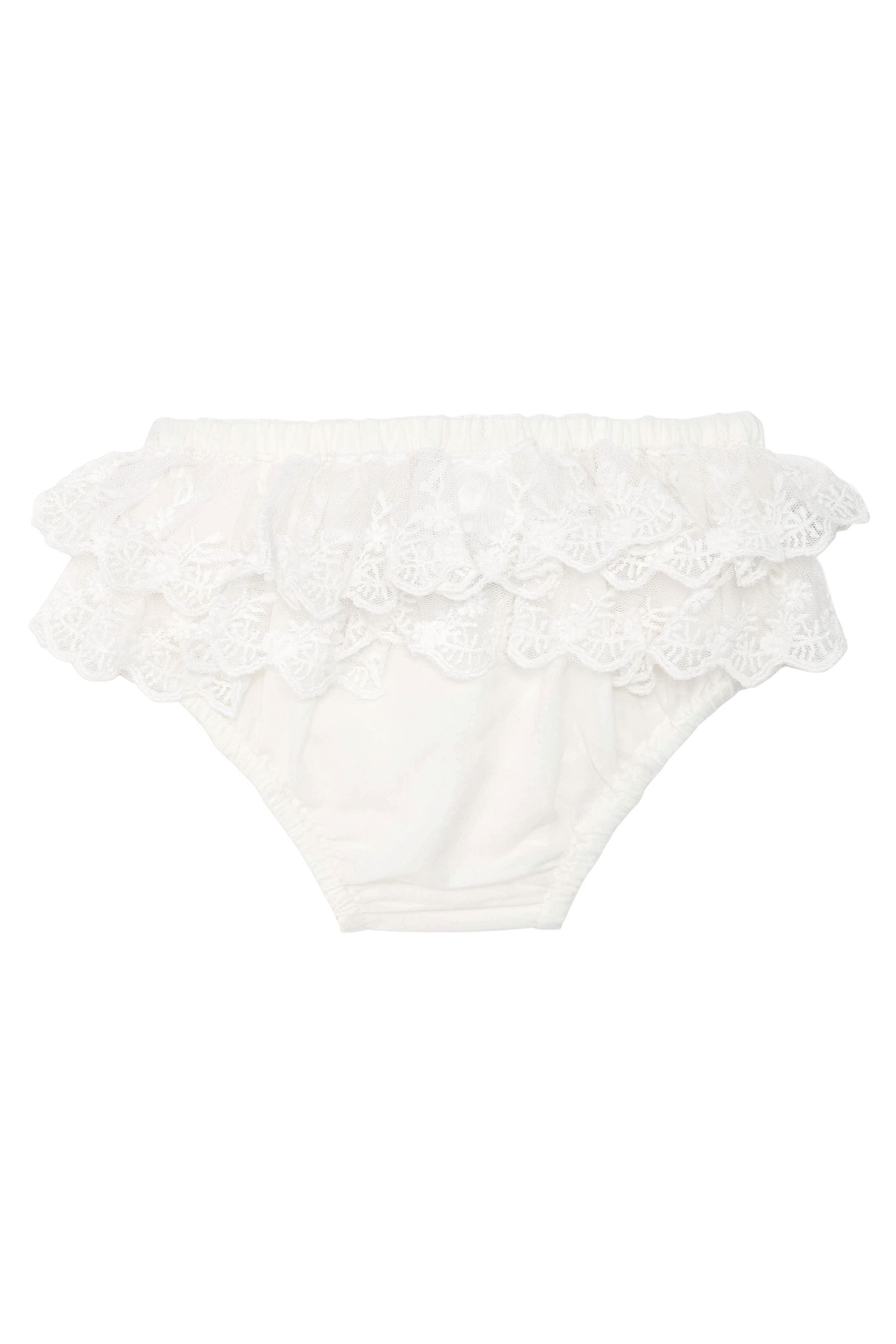 Next Slip Gerüschte Babyhöschen mit Spitze (1-St) – Bild 2 von 3
