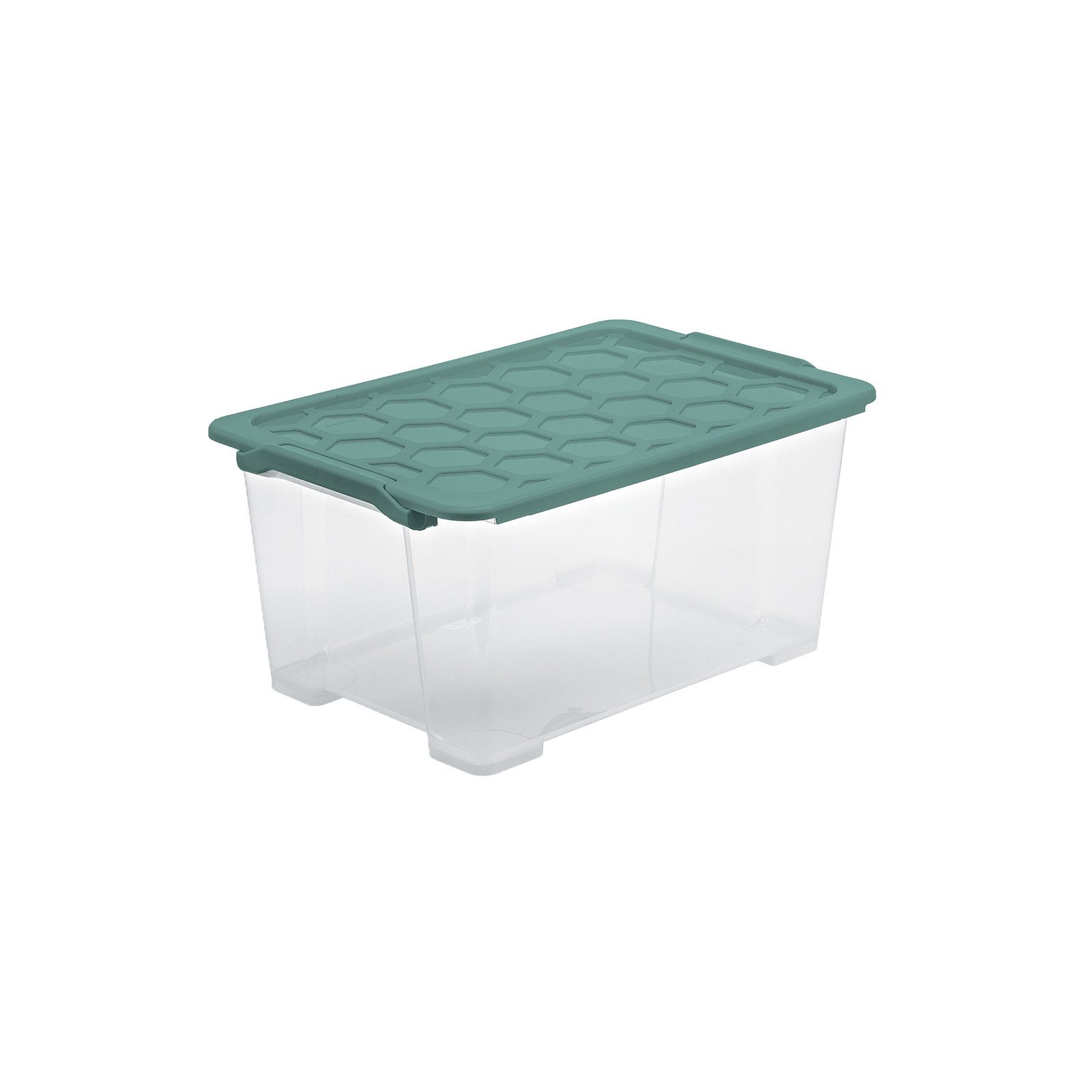 ROTHO Aufbewahrungsbox Evo Safe Keeping stapelbare Aufbewahrungskiste 44l mit Deckel