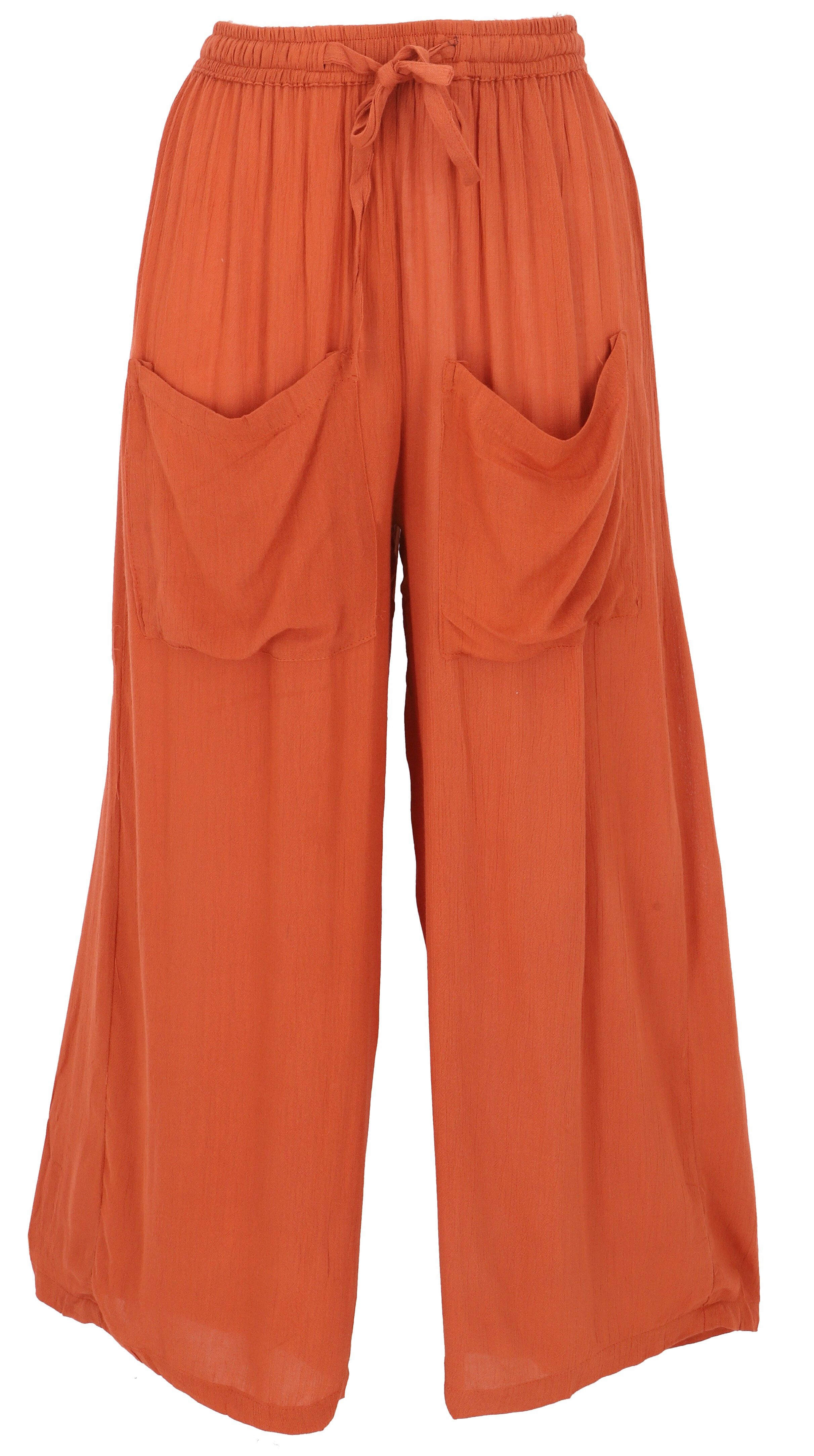 Guru-Shop Relaxhose Boho Sommerhose, luftige Basic günstig online kaufen