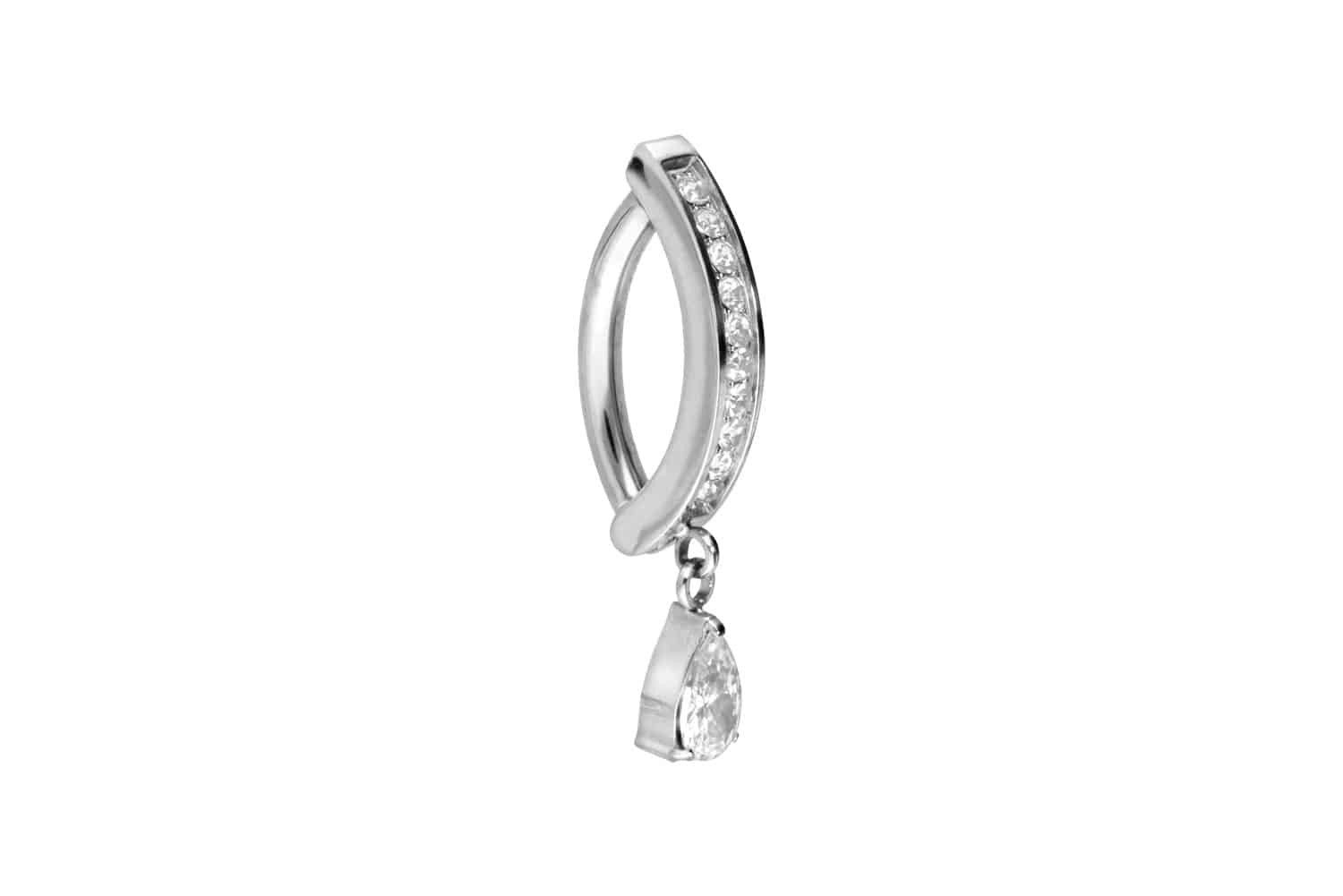 PIERCINGLINE Piercing-Set Titan Bauchnabelclicker BOGEN + günstig online kaufen