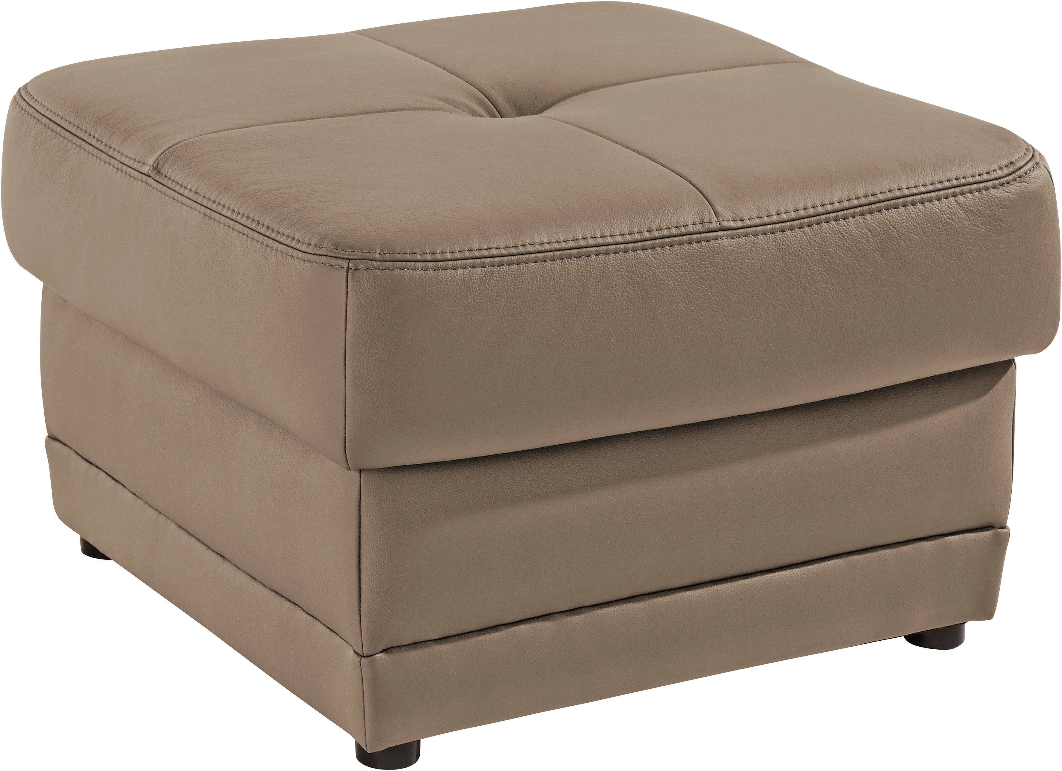 exxpo - sofa fashion Hocker Lotos komfortabler Hocker mit tollen Verarbeitungsdetails