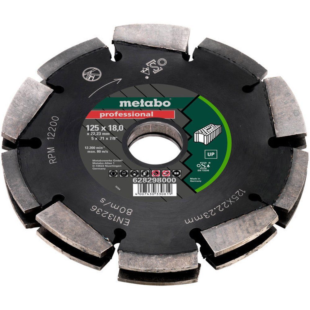 metabo Fräse Metabo 628298000 Nutfräser Hartmetall günstig online kaufen