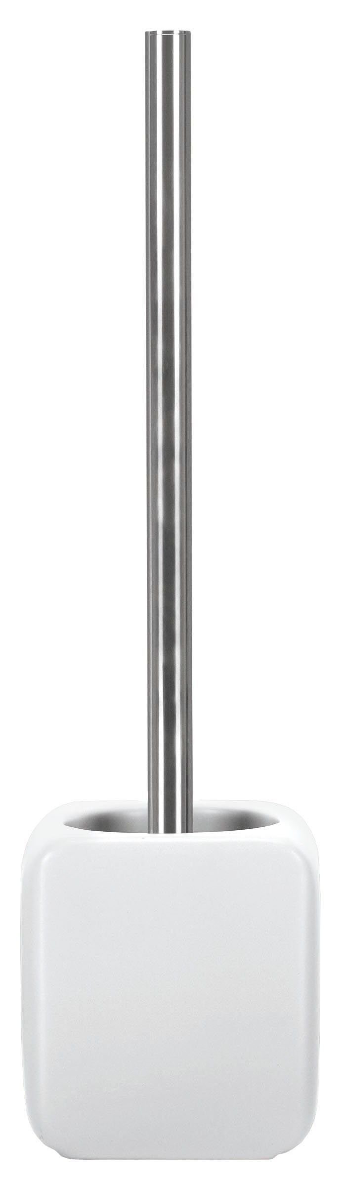 WC-Garnitur Kleine Wolke WC-Bürsten-Halter CUBIC LBH 10.80x10.80x38 cm weiß