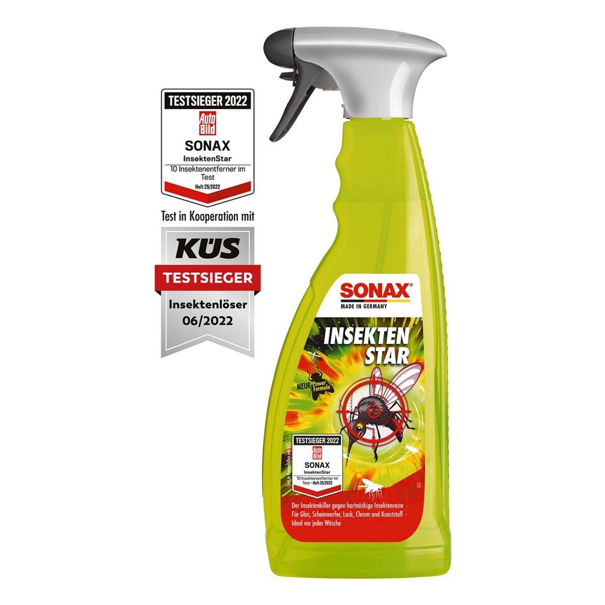 Sonax InsektenStar Auto-Reinigungsmittel (750 ml Oberflächenreiniger)