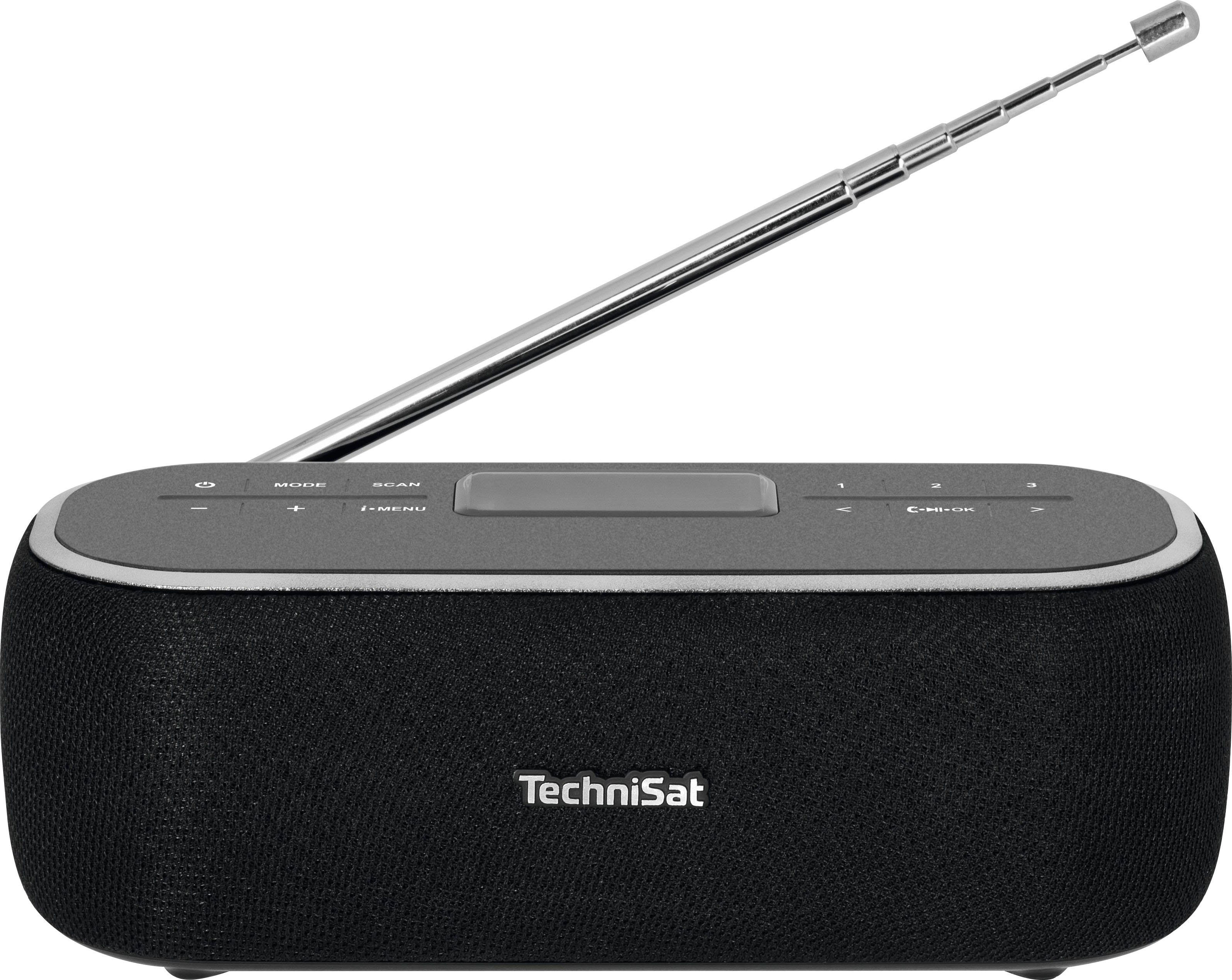 TechniSat VIOLA BT1 30 6 für Beleuchtung RDS, (Digitalradio und (30 mit DAB+ W), für / mit Favoritenspeicher (DAB), UKW) Radio UKW LC-Display