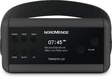 Nordmende Transita 110 Digitalradio (DAB) (Digitalradio (DAB), UKW, 2,00 W, Tragegriff aus Leder, Wechselbarer Akku)