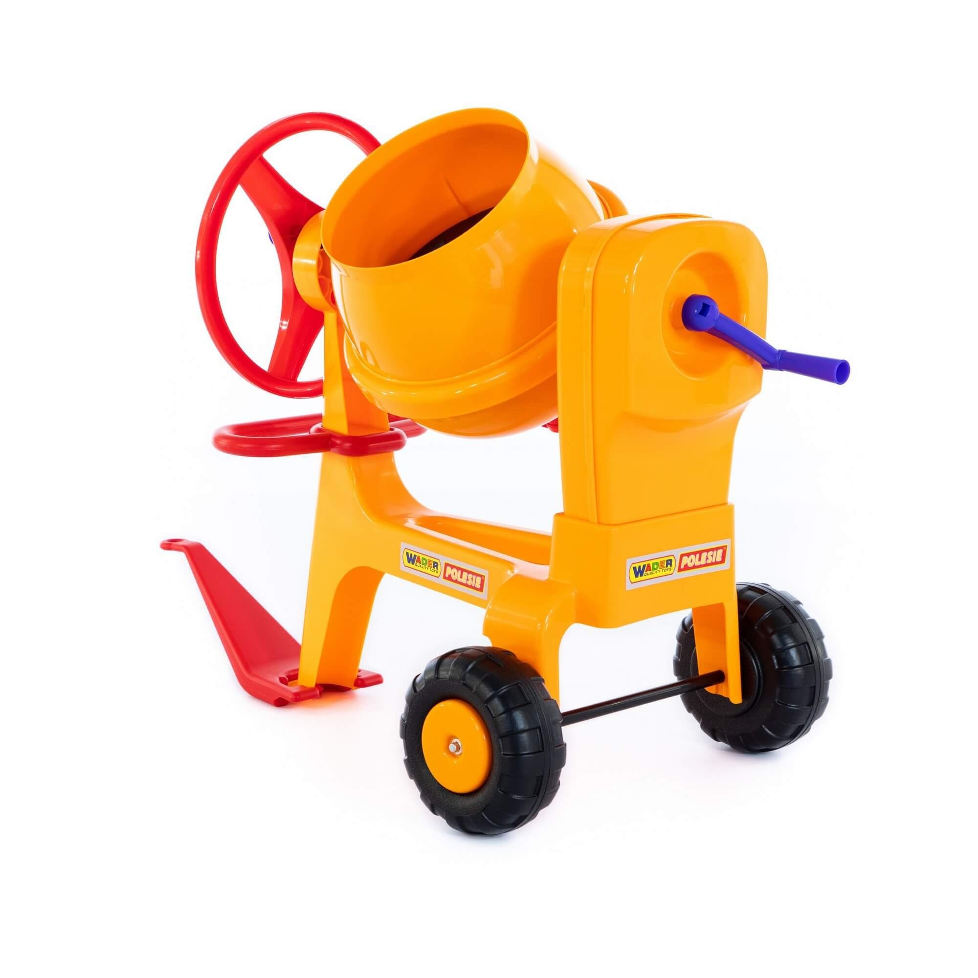 WADER QUALITY TOYS Outdoor-Spielzeug Mischmaschine mit Anhängerkupplung