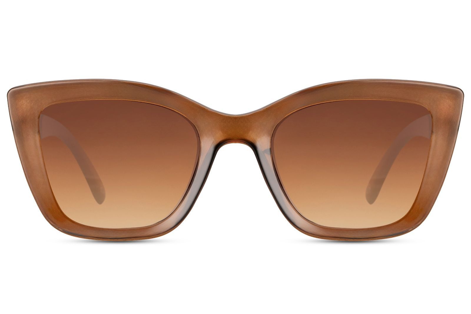 styleBREAKER Sonnenbrille Butterfly Square Sonnenbrille Recycelt (1-St)