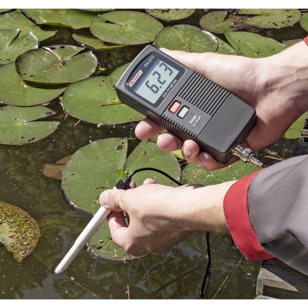 VOLTCRAFT Bodentest VOLTCRAFT PH-212 Bodenanalyse-Set pH-Wert