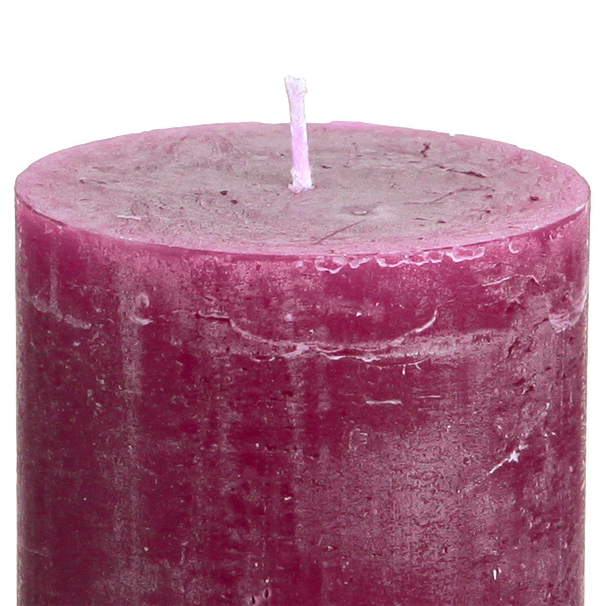Florists Products Stumpenkerze Handgefertigte Dekokerzen für stimmungsvolles Ambiente, 4 Stück
