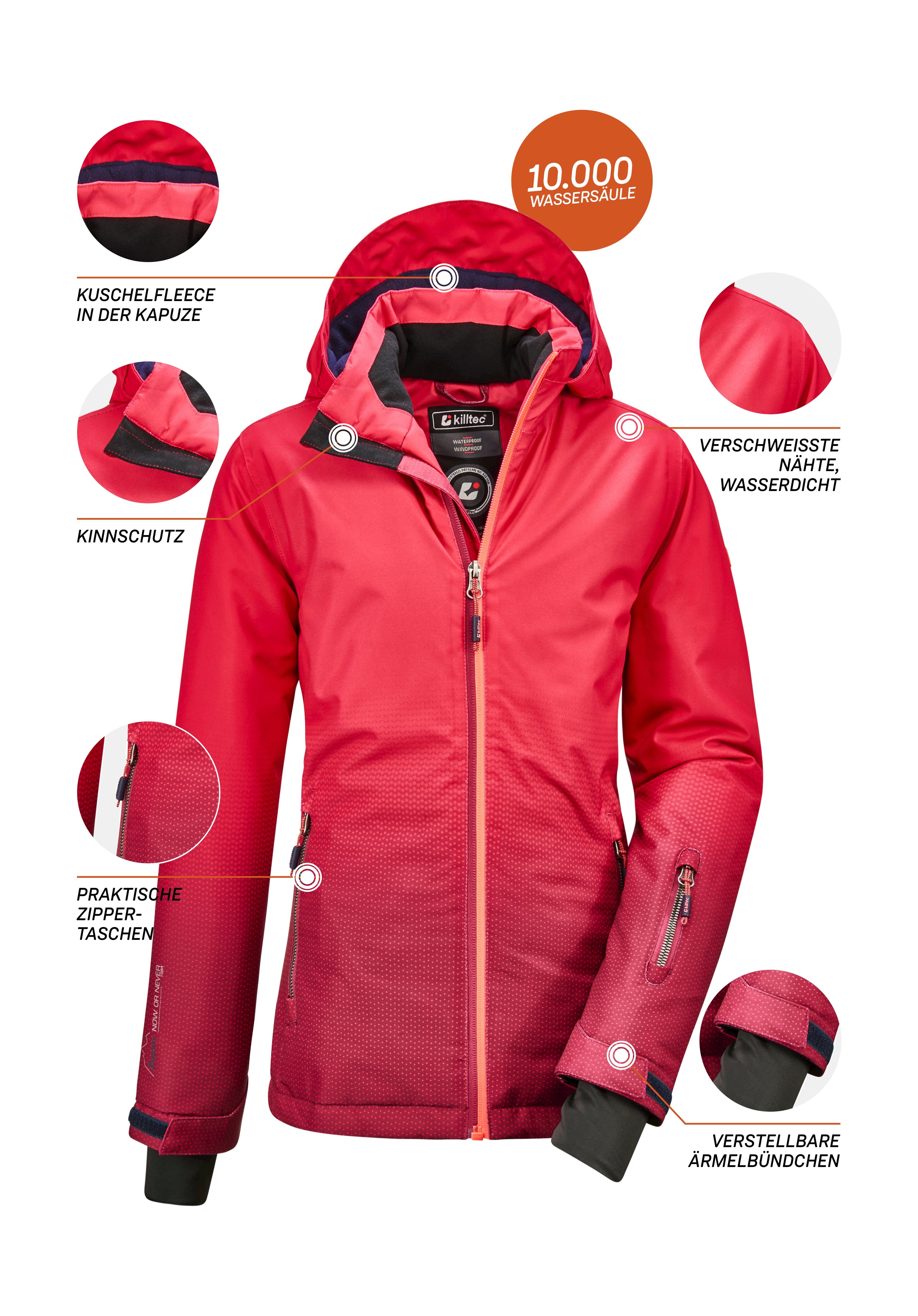 pink Lynge Killtec Outdoorjacke E JCKT GRLS